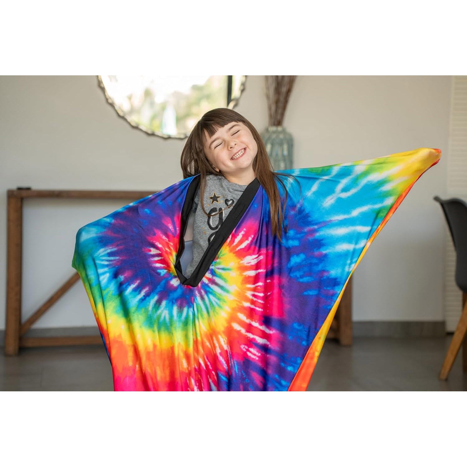 Bintiva Sensory Sock, Tie Dye, Medium, Ages 6-8 - Image 3