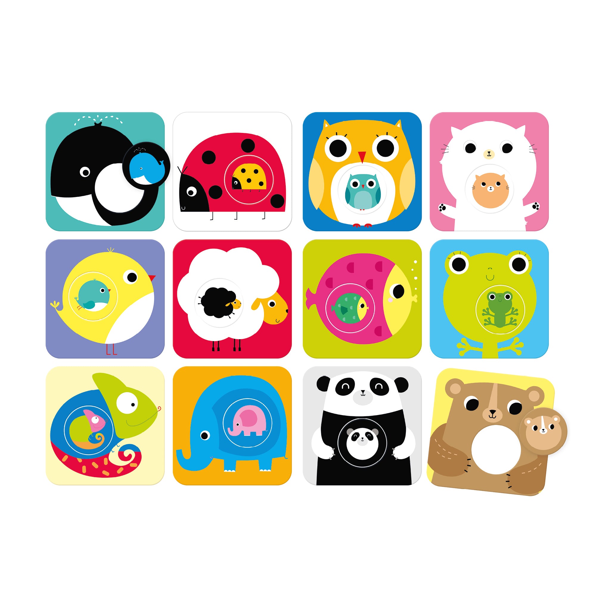 Banana Panda Match The Baby Puzzle Set – Learning Experience - Image 3