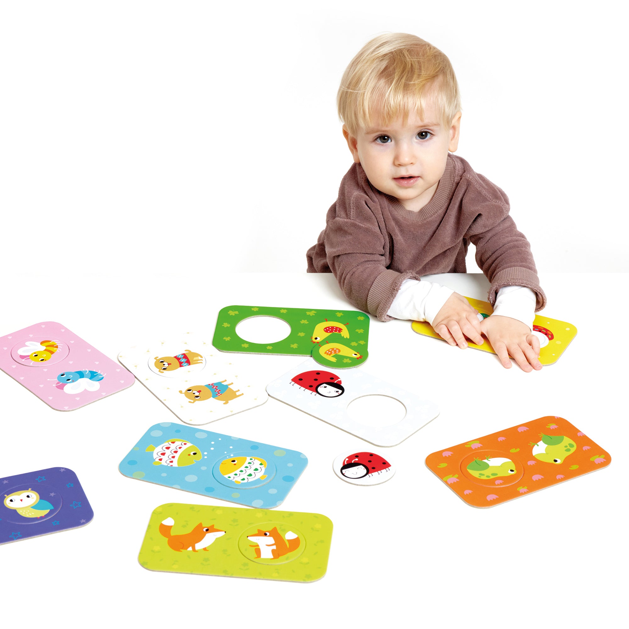 Banana Panda Match The Buddies 24 pc Toddler Puzzle Set - Image 4