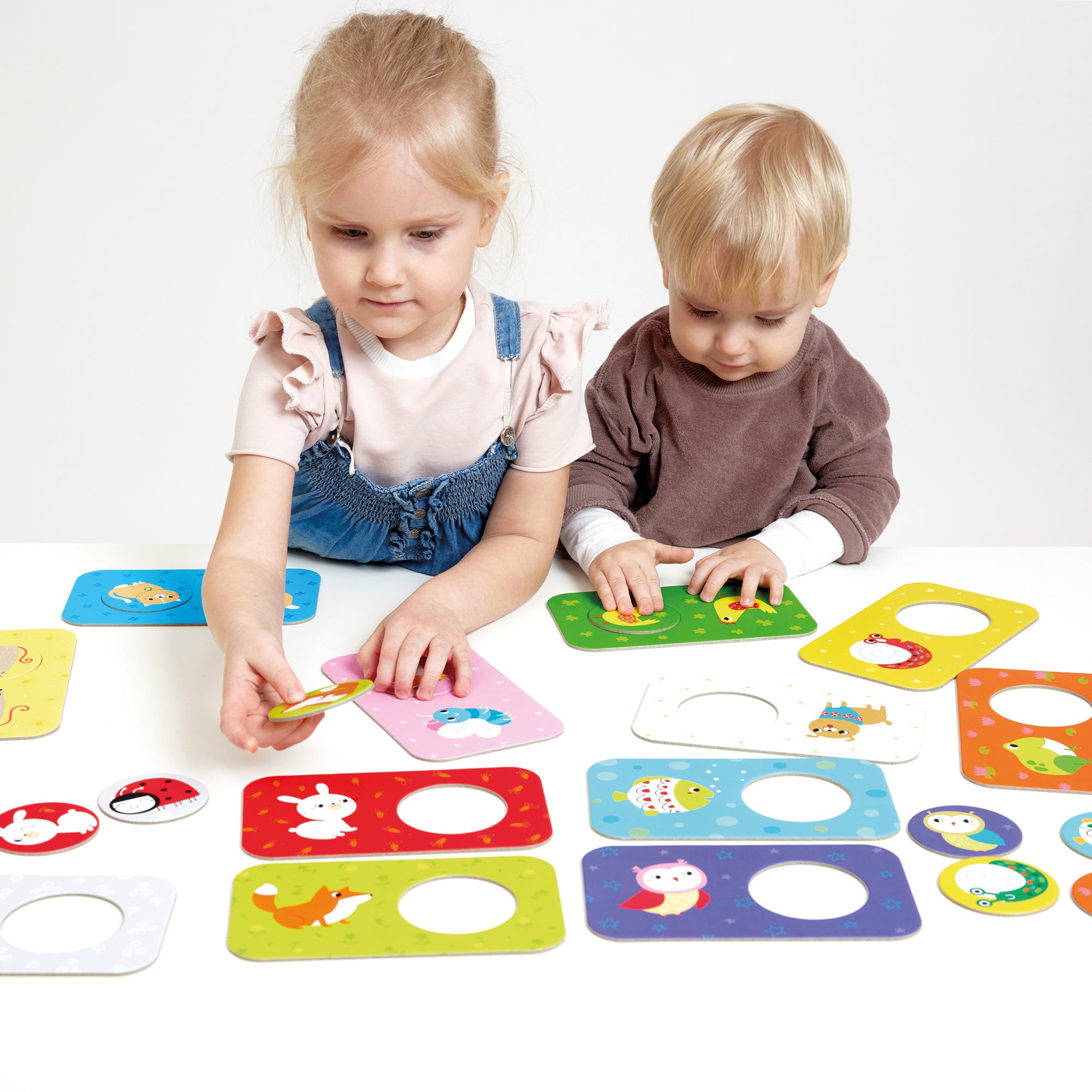 Banana Panda Match The Buddies 24 pc Toddler Puzzle Set - Image 7