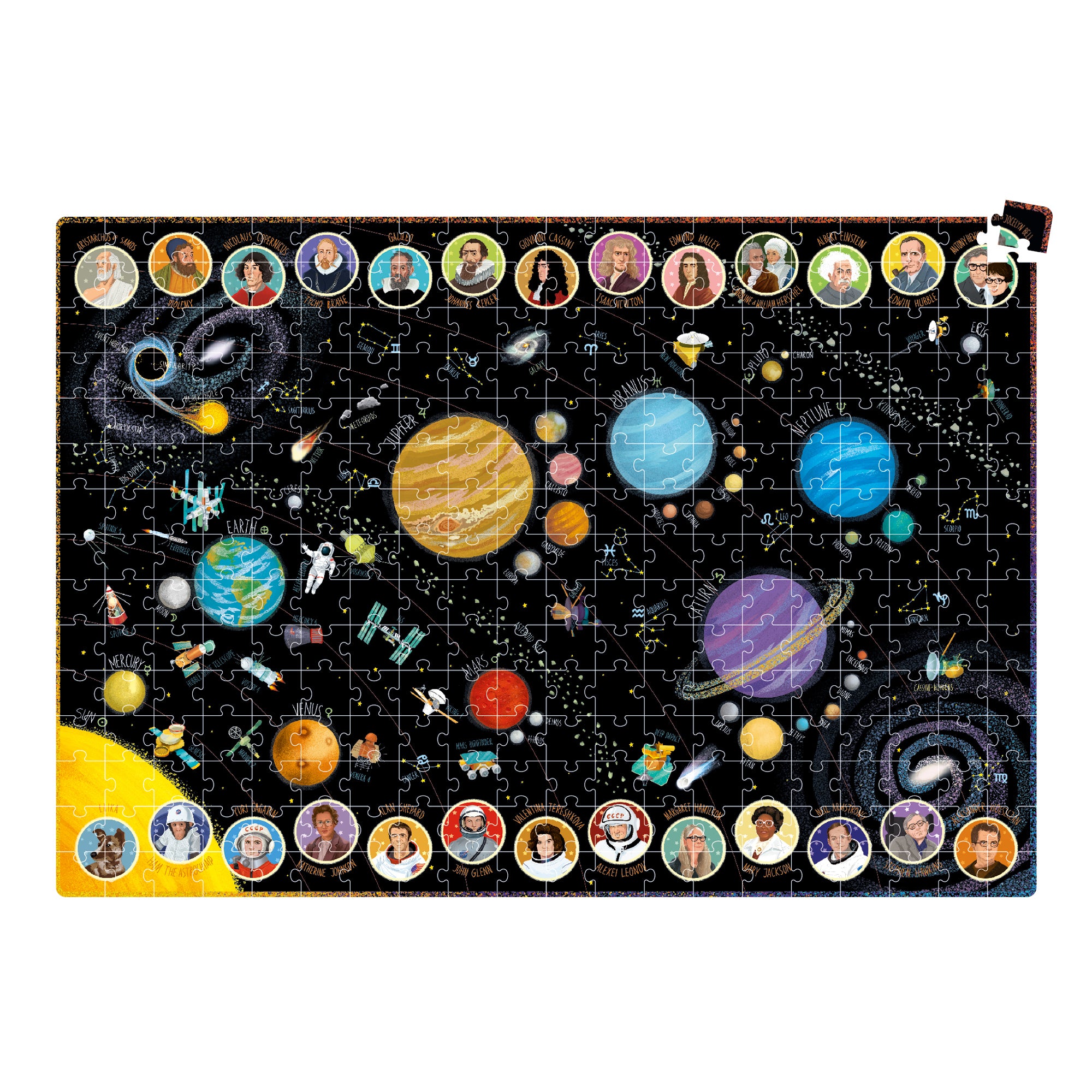 Banana Panda Suuuper Size Solar System Floor Puzzle - 300 pc - Image 3