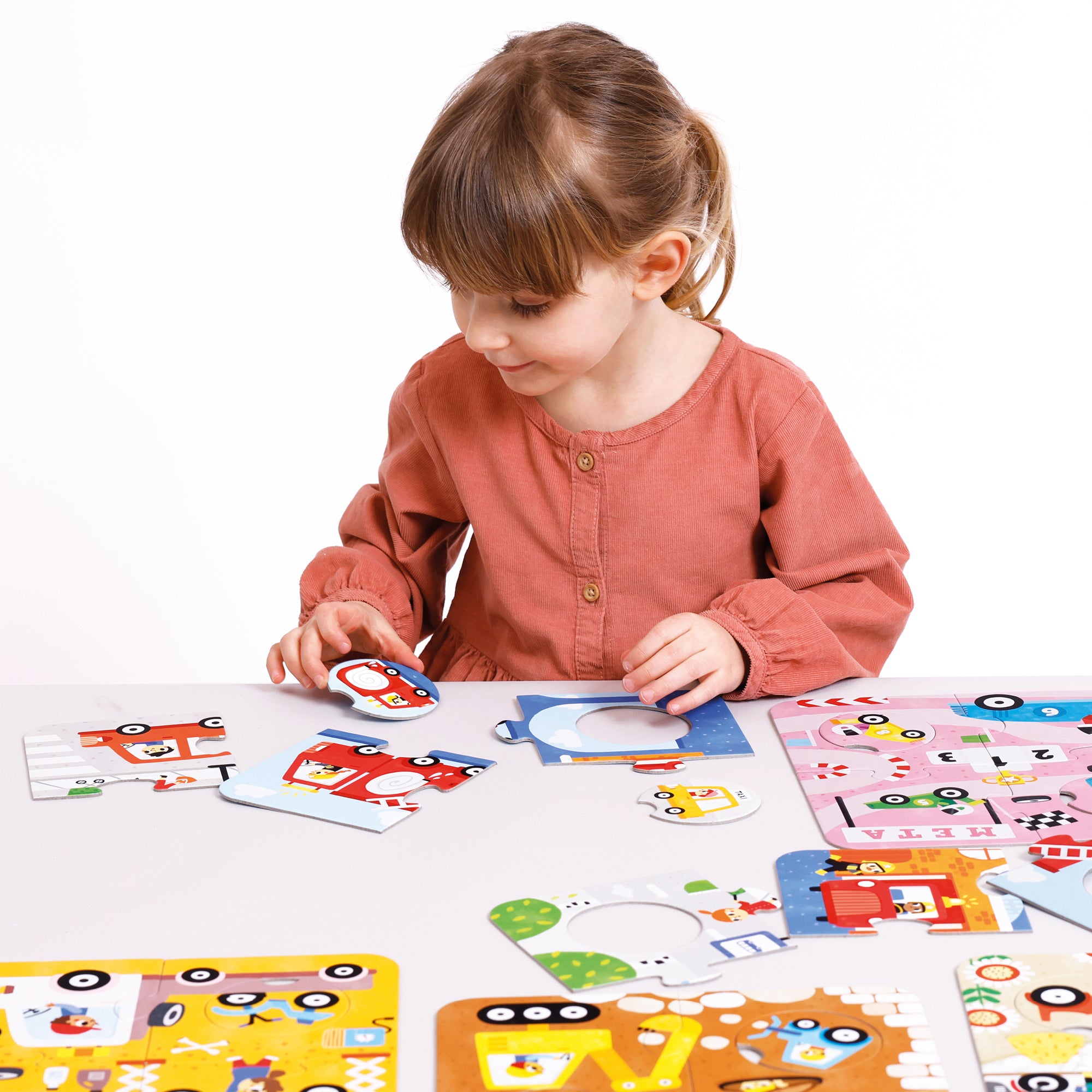 Banana Panda Educational Vehicle Adventure Puzzle Set - 6 pc - Image 5