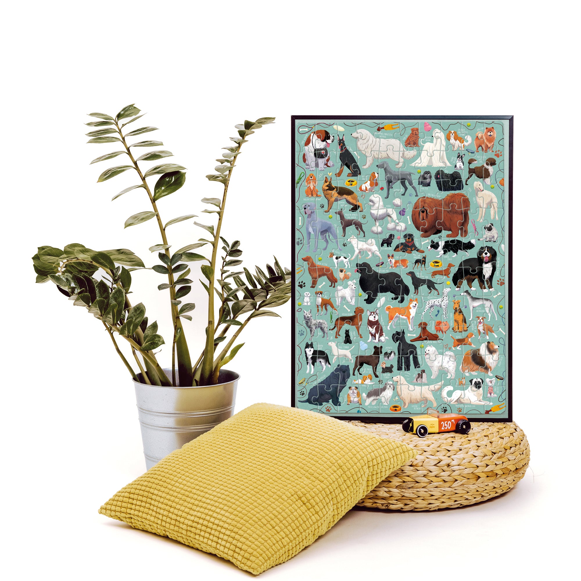 Banana Panda Puzzlove Dogs Jigsaw Puzzle - 100 pc - Image 4