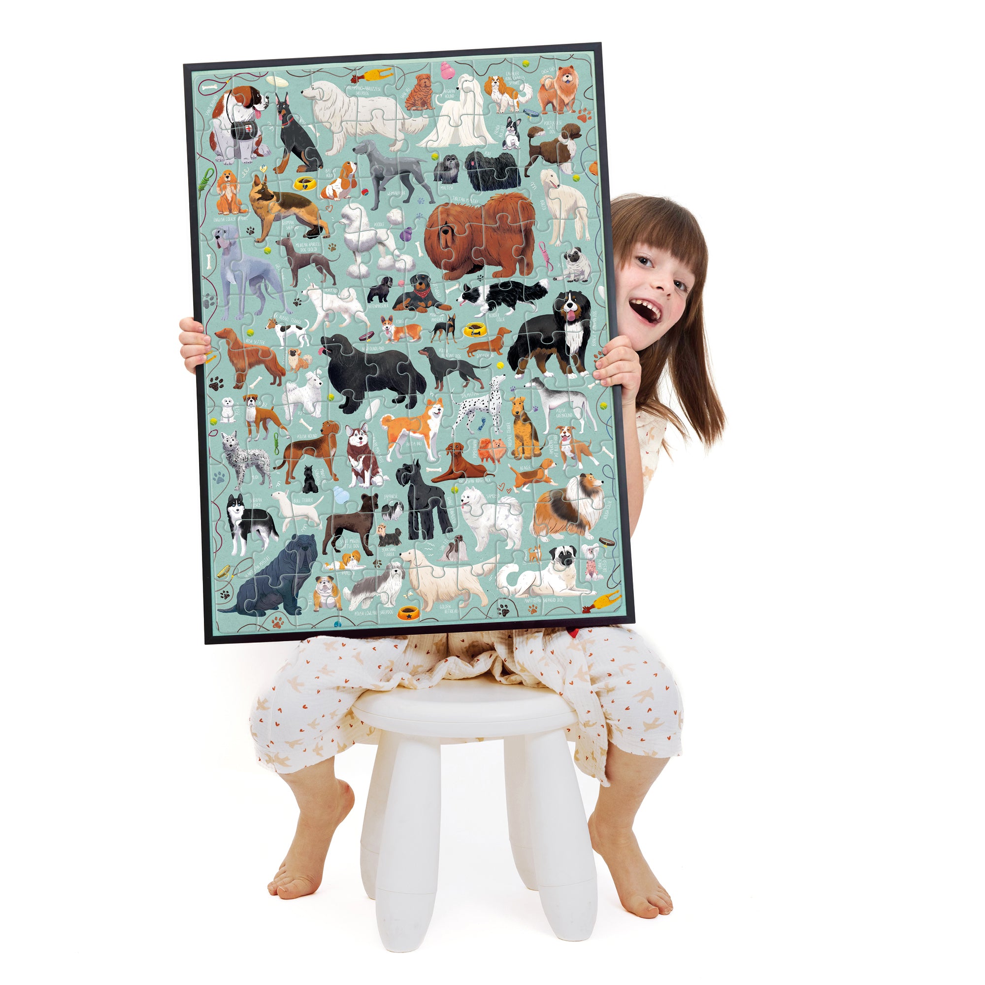 Banana Panda Puzzlove Dogs Jigsaw Puzzle - 100 pc - Image 6