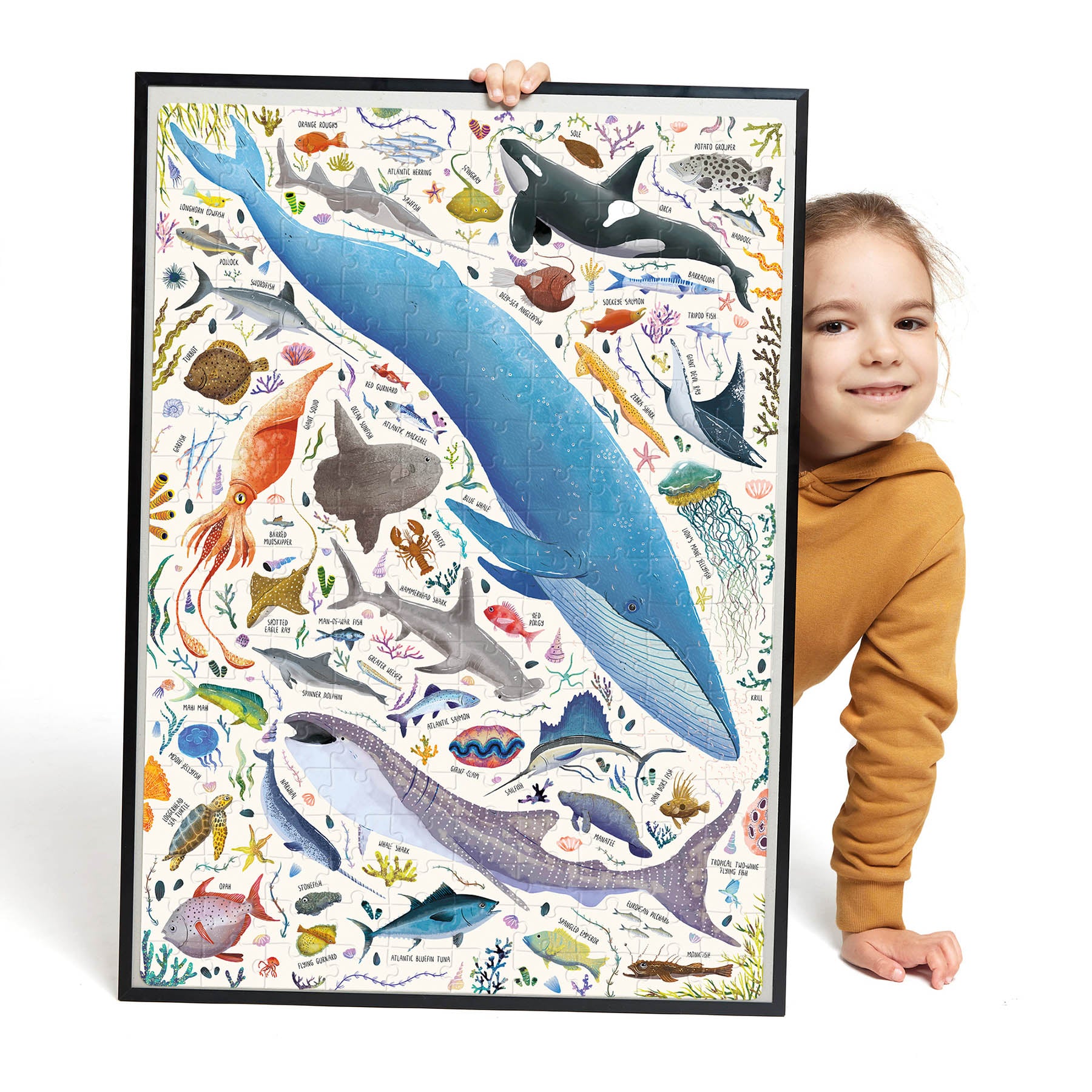 Banana Panda Puzzlove Ocean Animals Jigsaw Puzzle - 200 pc - Image 4