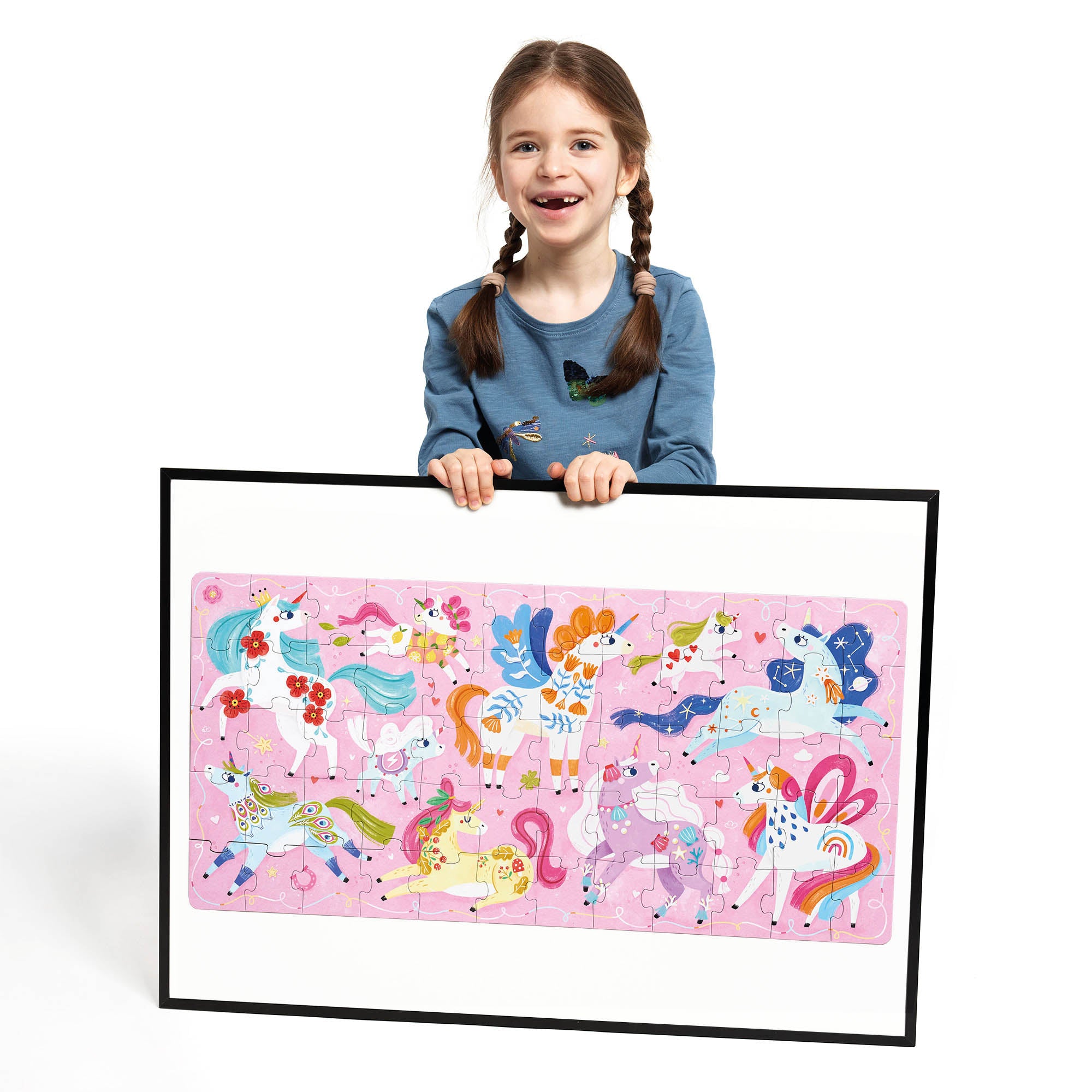 Banana Panda I Love Unicorns Puzzle - 60 pc - Image 5