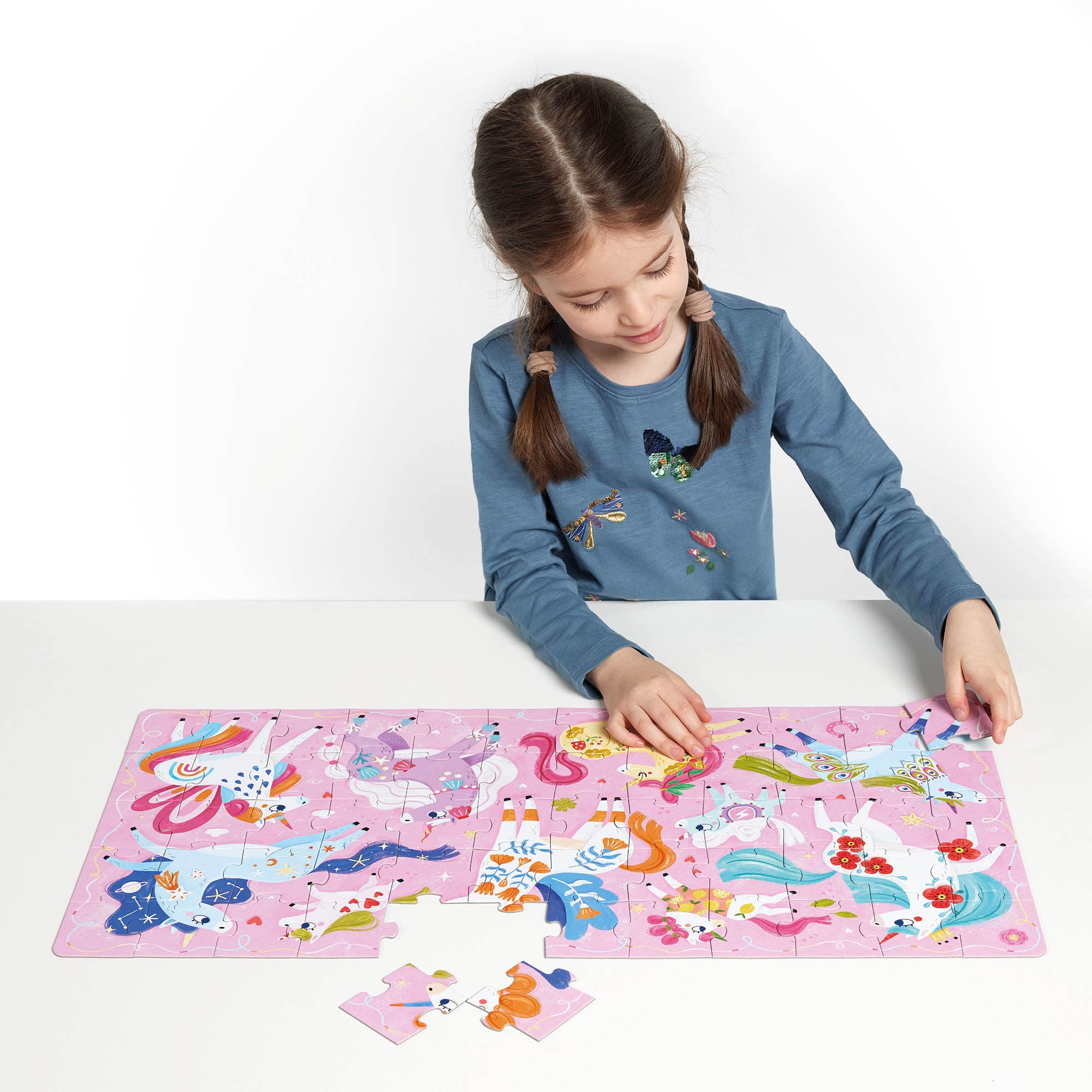 Banana Panda I Love Unicorns Puzzle - 60 pc - Image 6