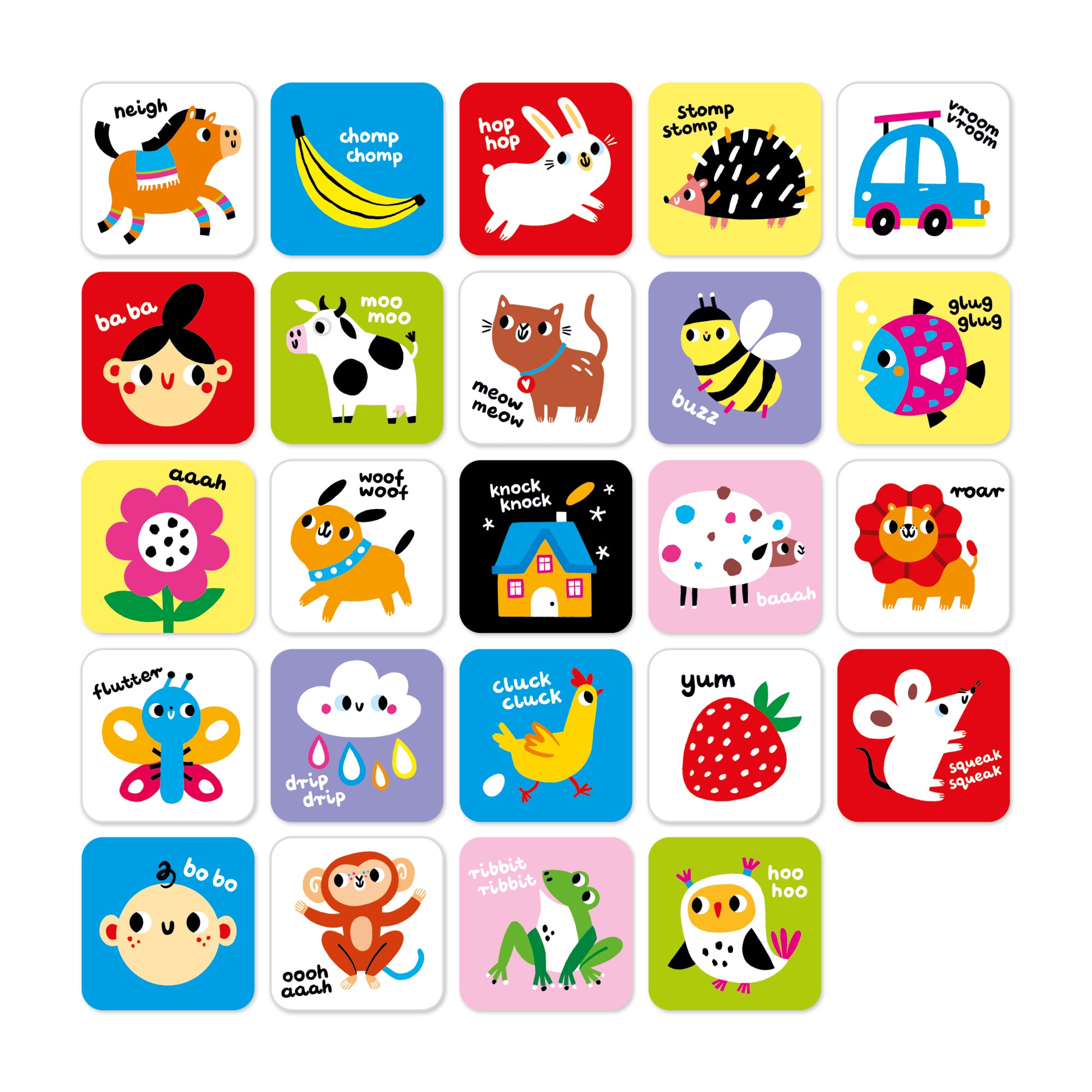 Banana Panda High Contrast Baby Cards – Visual Development Set 6m+ 9m+ - Image 3