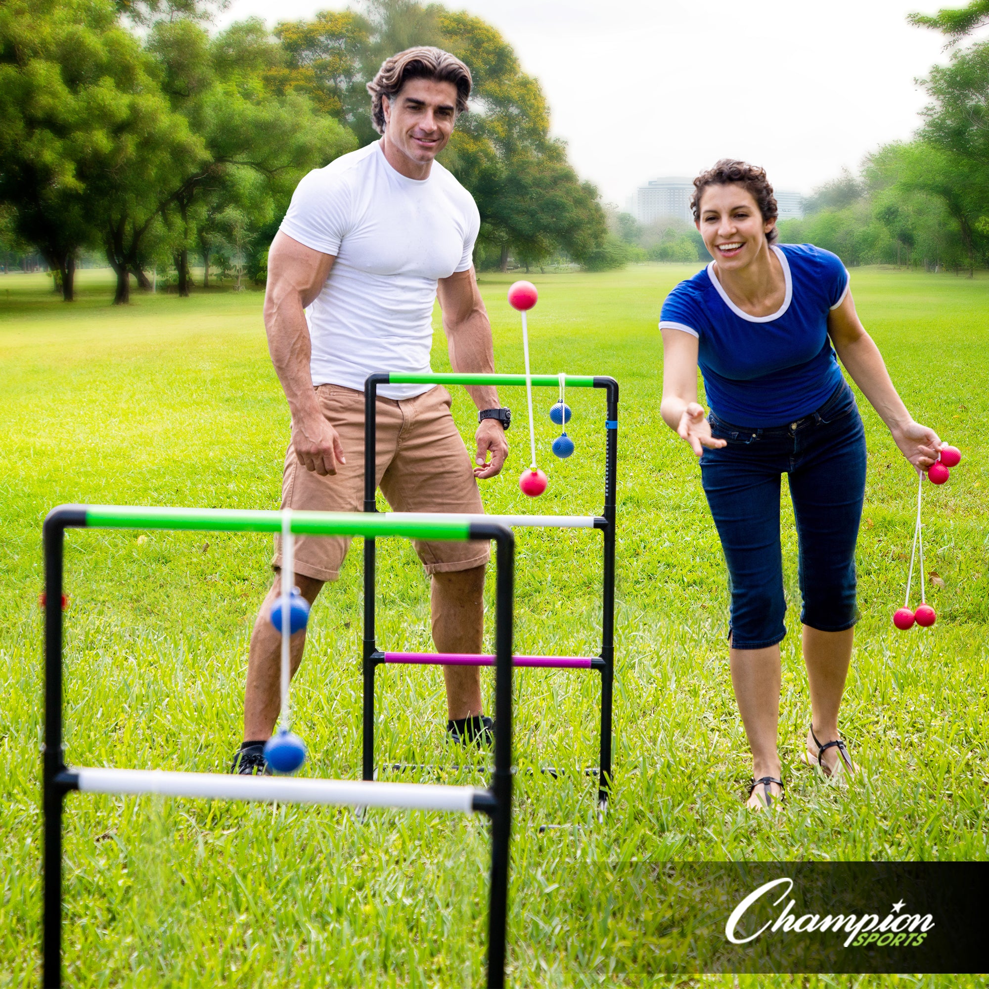 Champion Sports Ladder Ball Game Set - Outdoor Fun for All Ages - Image 6