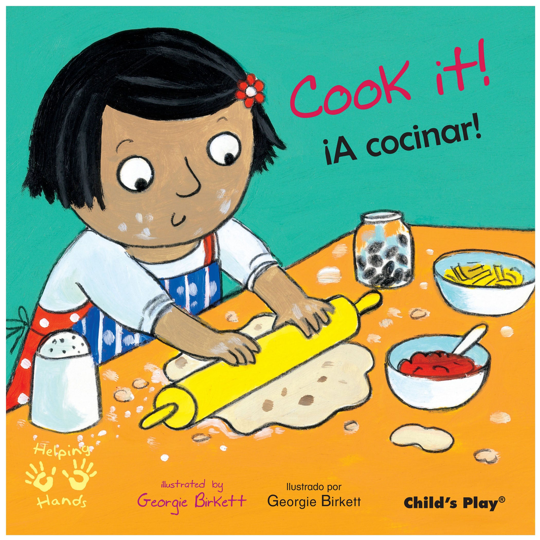 Alternative view of Helping Hands/Manos Amigas Bilingual Children's Book Set - 4 Piece