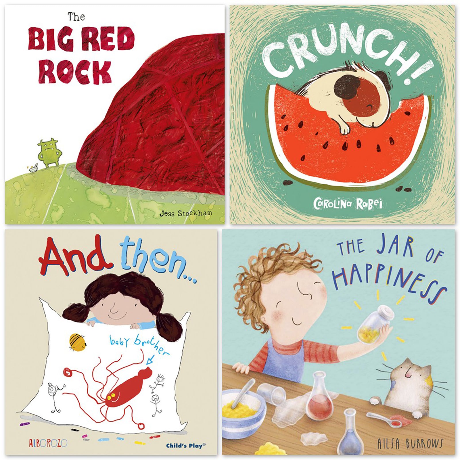 Child's Play Books 4-Piece Soft Cover Set on Friendship & Sharing