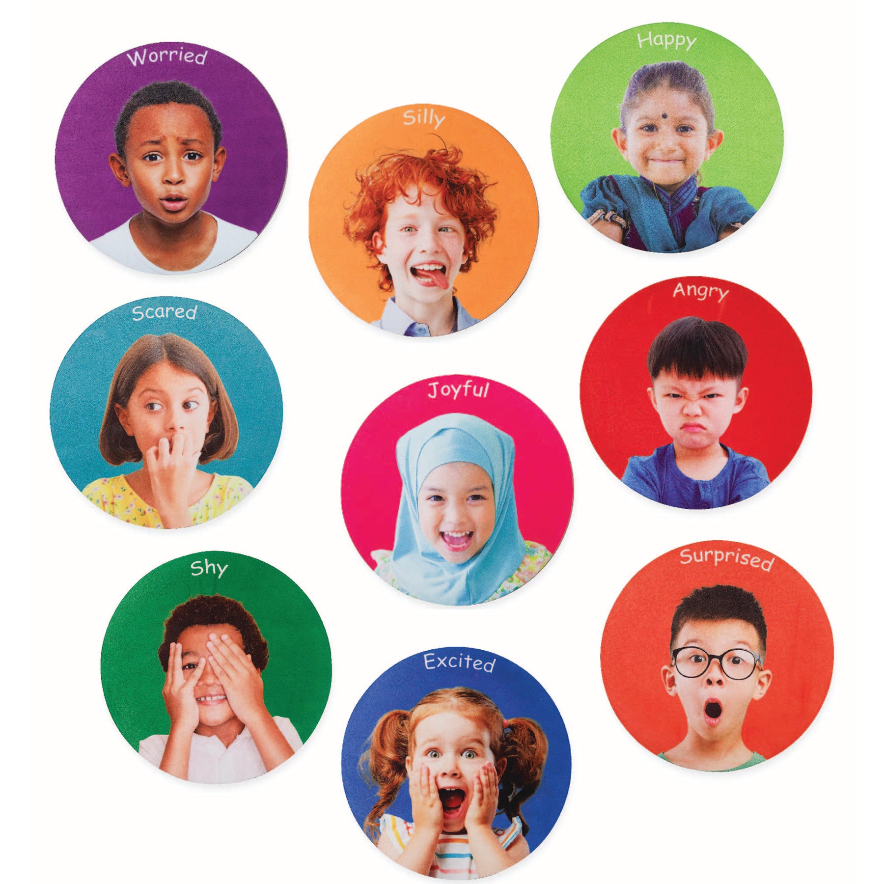 The Freckled Frog Are You Ok? Emotions Play Mats - Set of 10 - Image 2