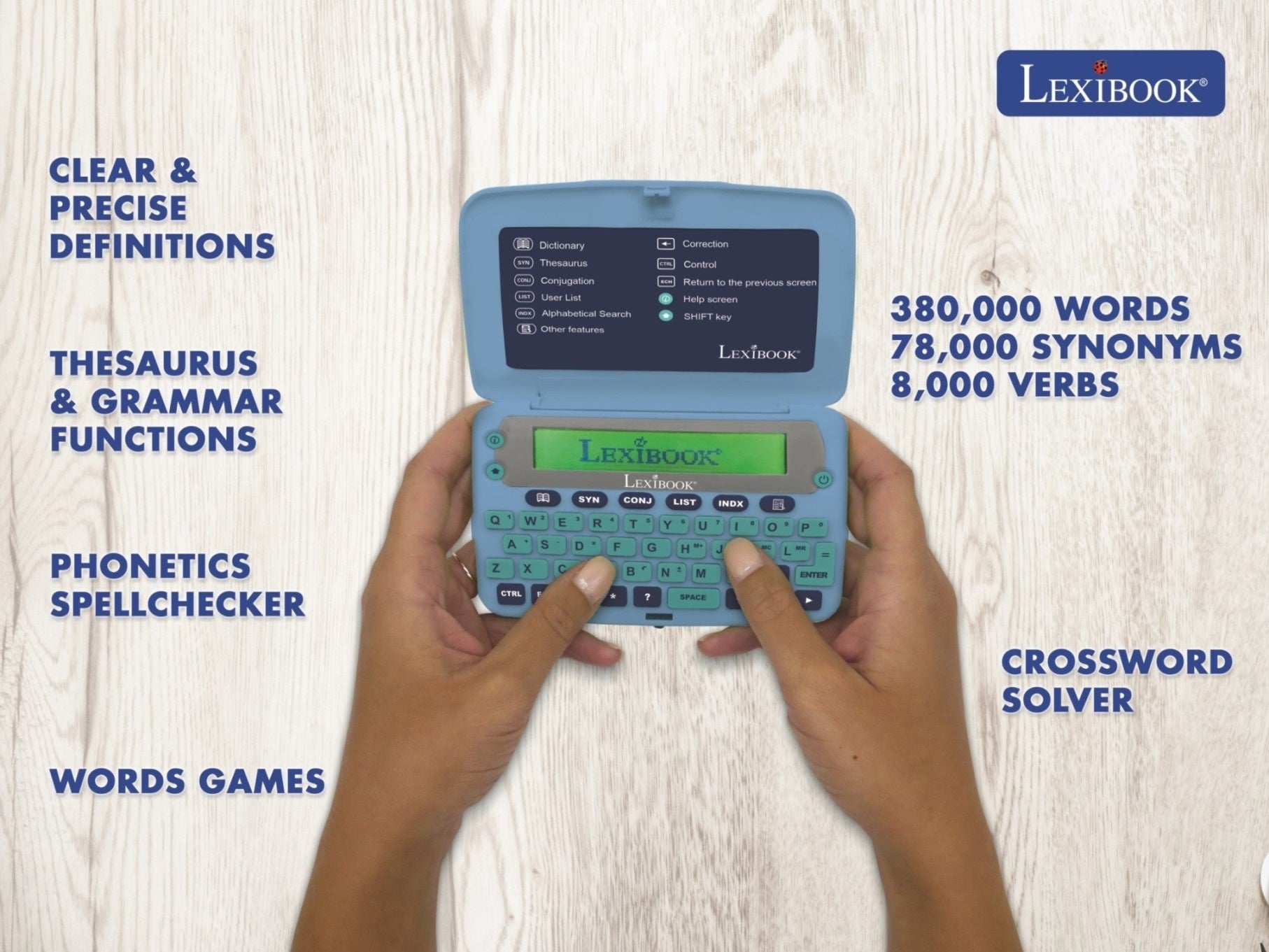 Alternative view of Lexibook Compact English Electronic Dictionary - Language Learning Aid