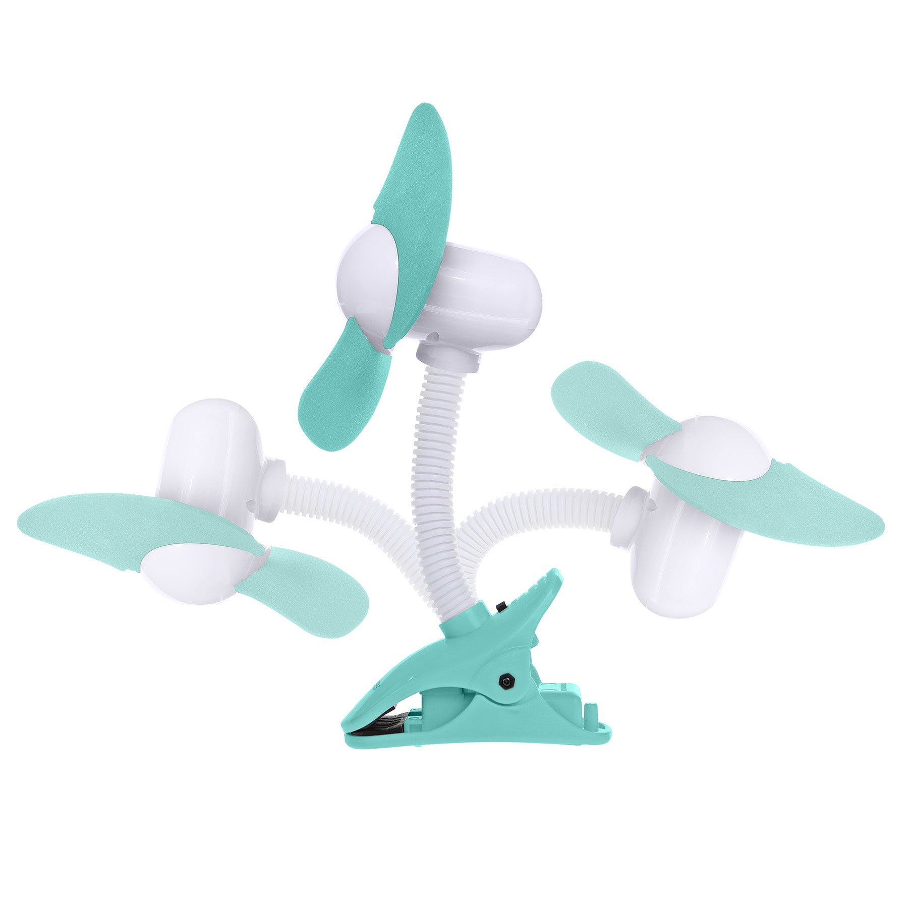 Dreambaby EZY-Fit Clip-On Fan, Aqua - Image 2