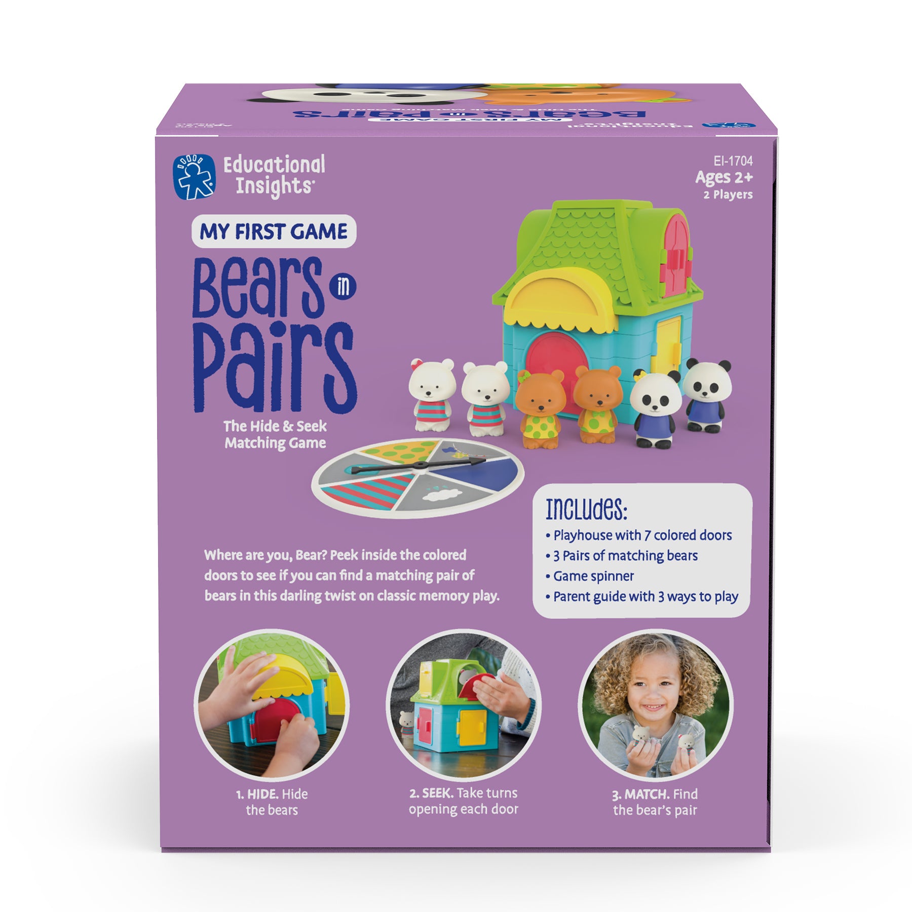 Educational Insights My First Game: Bears in Pairs - Memory Match Fun - Image 3