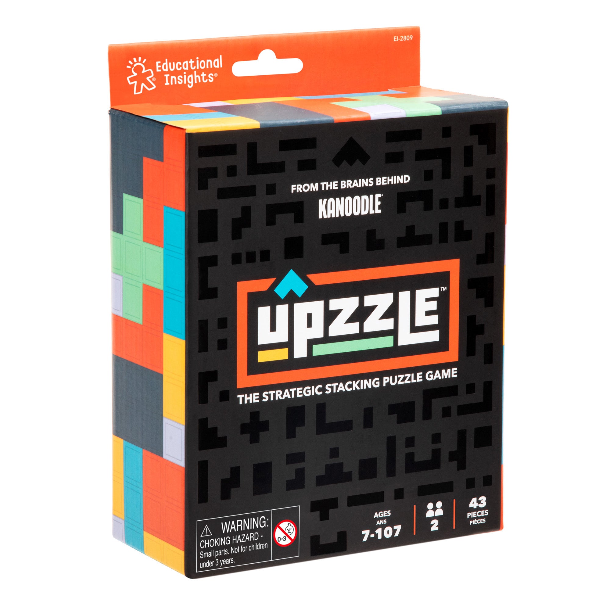 Educational Insights Upzzle Strategic Stacking Puzzle Game - Image 2
