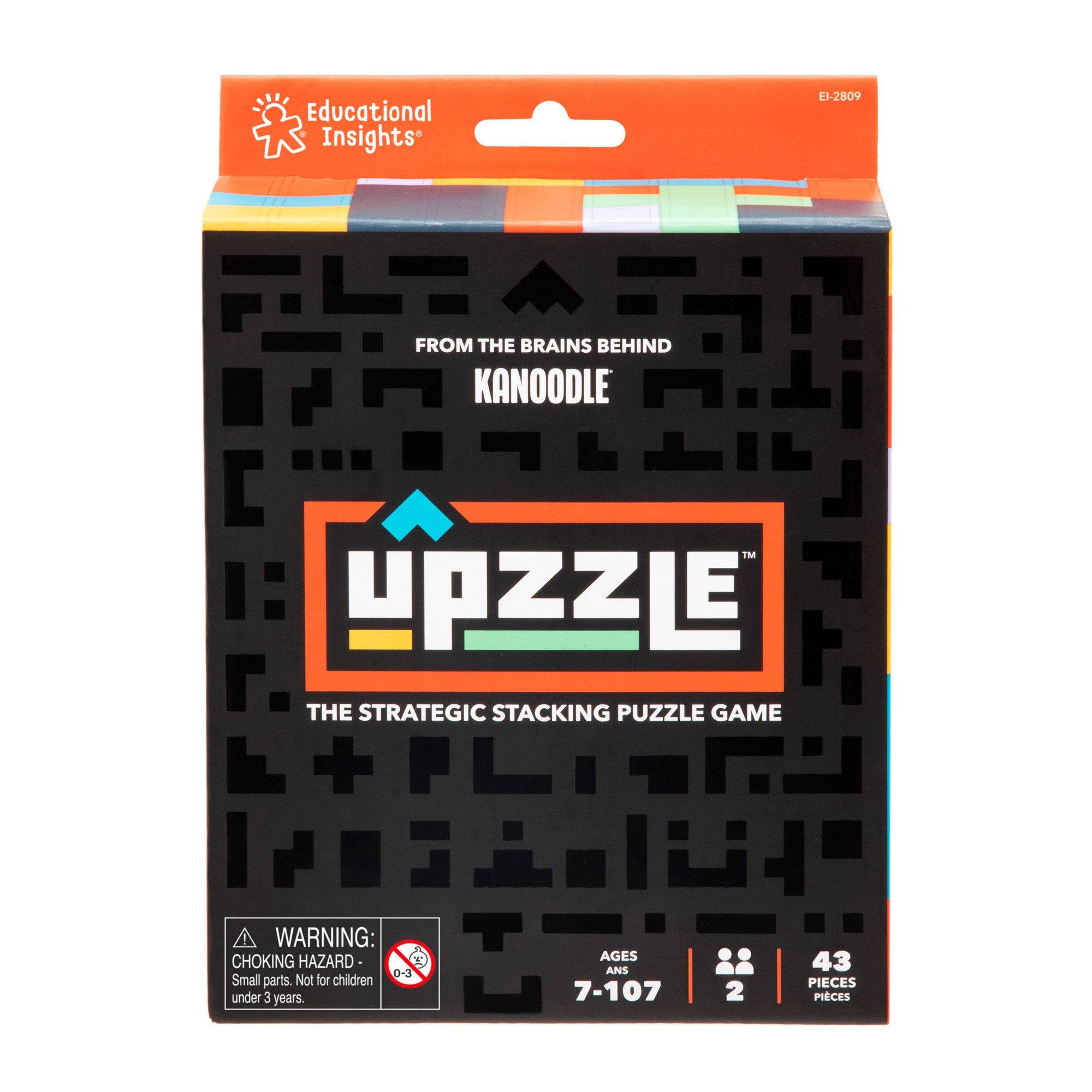 Educational Insights Upzzle Strategic Stacking Puzzle Game - Image 5
