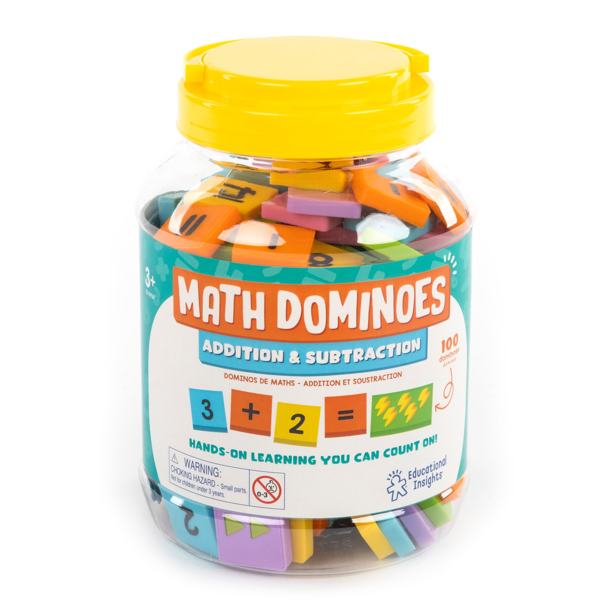 Educational Insights Math Dominoes - Engaging Addition & Subtraction Game - Image 2