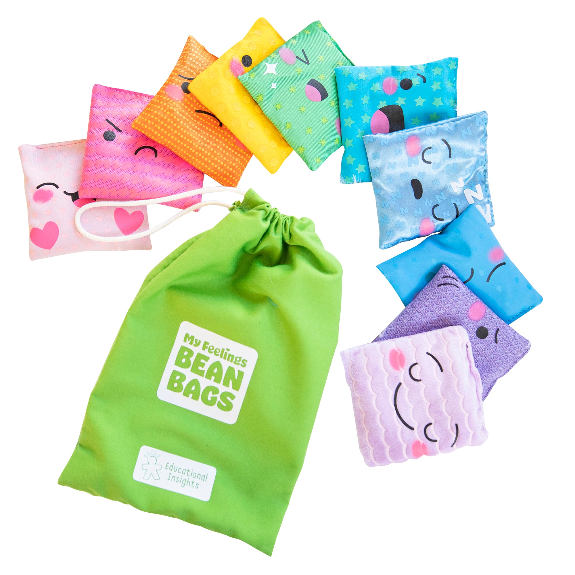 Educational Insights My Feelings Bean Bags - Emotion Exploration Set - Image 3