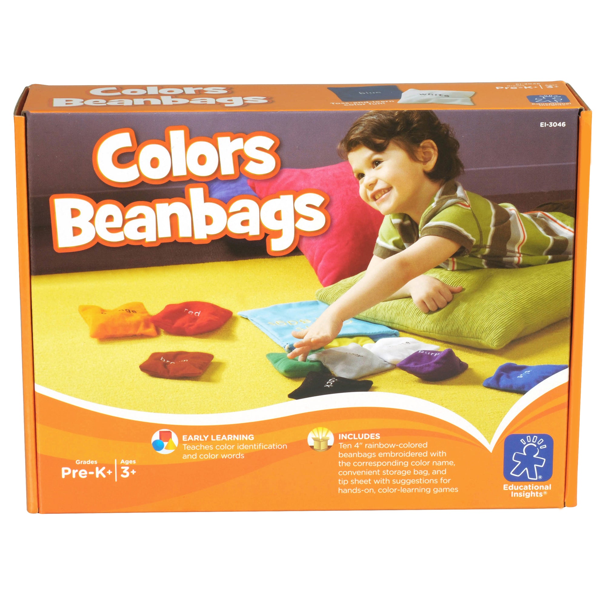 Alternative view of Educational Insights Colorful Learning Bean Bags - 10 Vibrant Colors
