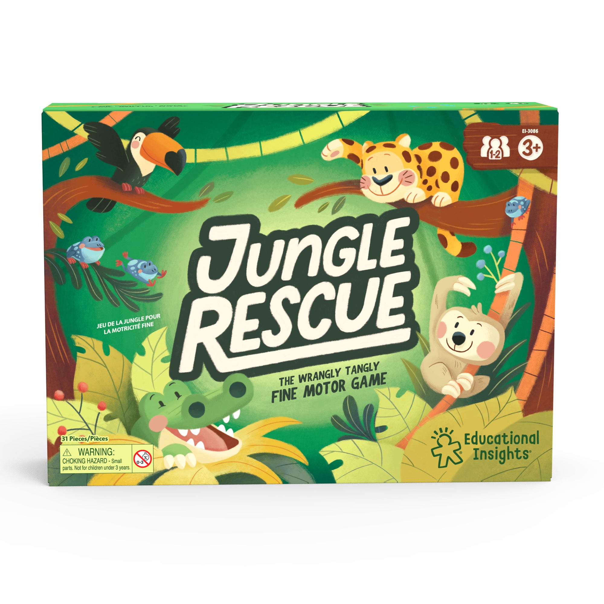 Educational Insights Jungle Rescue Animal Game - Image 2