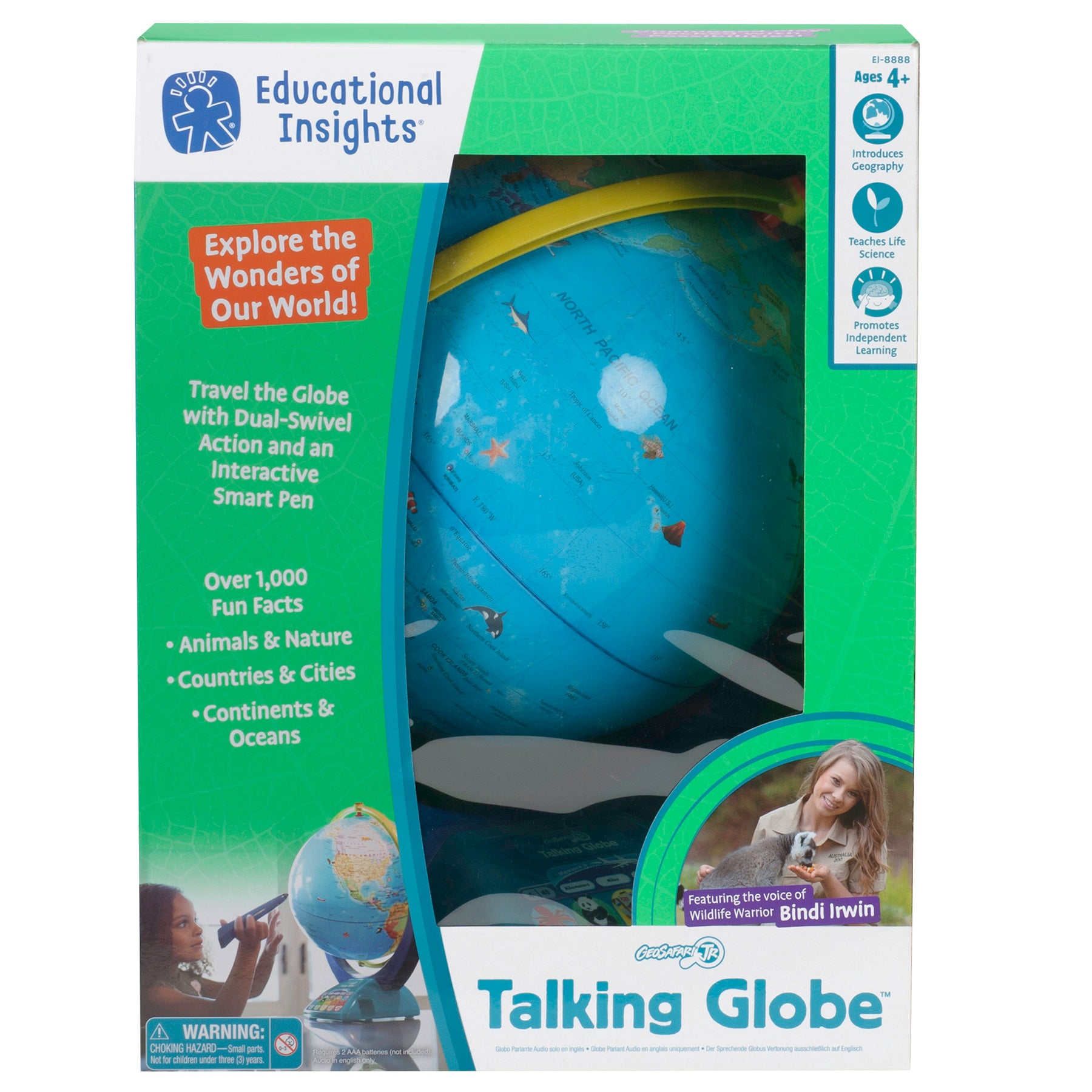 Educational Insights GeoSafari Jr. Talking Globe - Image 2