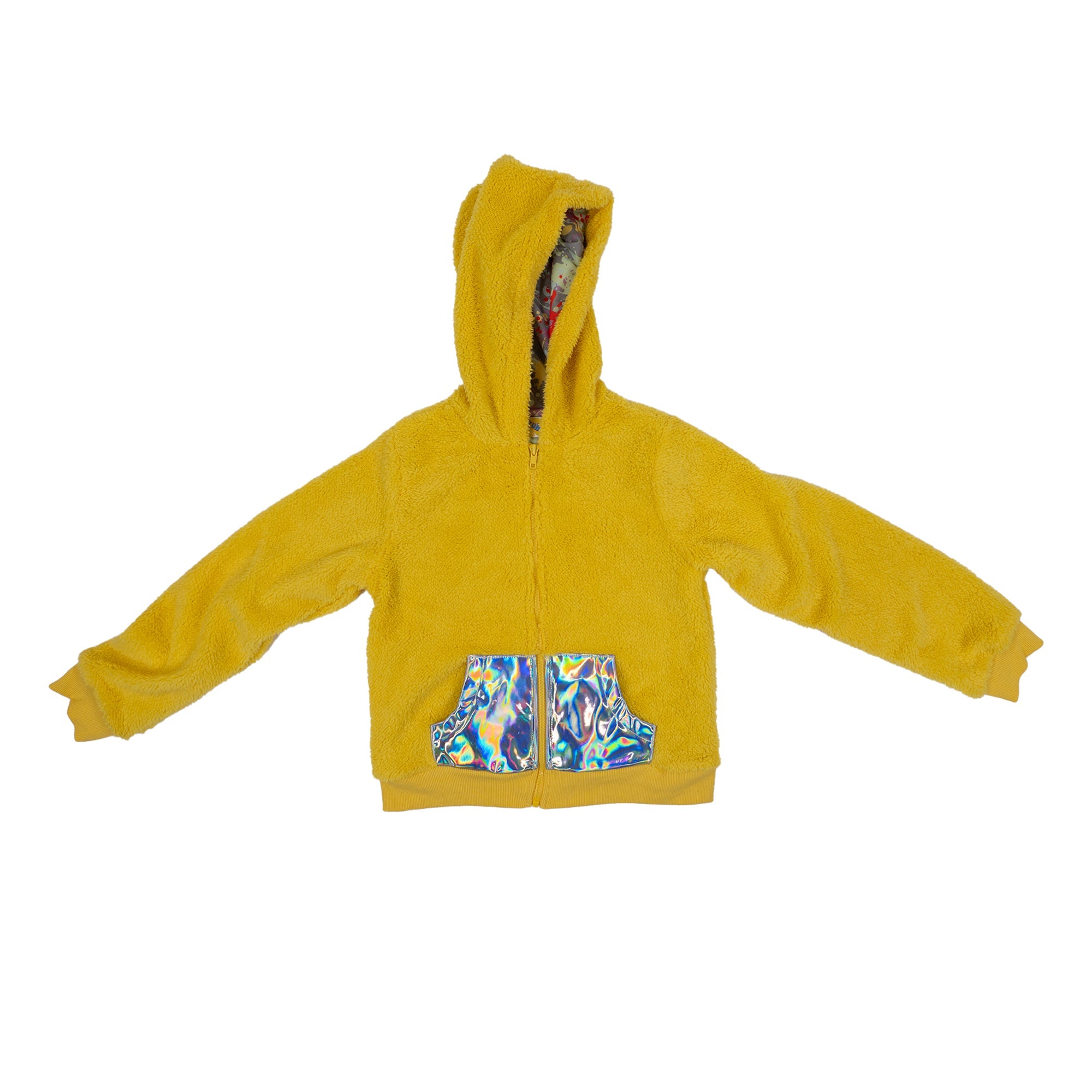 TELETUBBIES PREMIUM LAA-LAA ZIP-UP CHILD HOODIE - SIZE 5/6 - Image 2