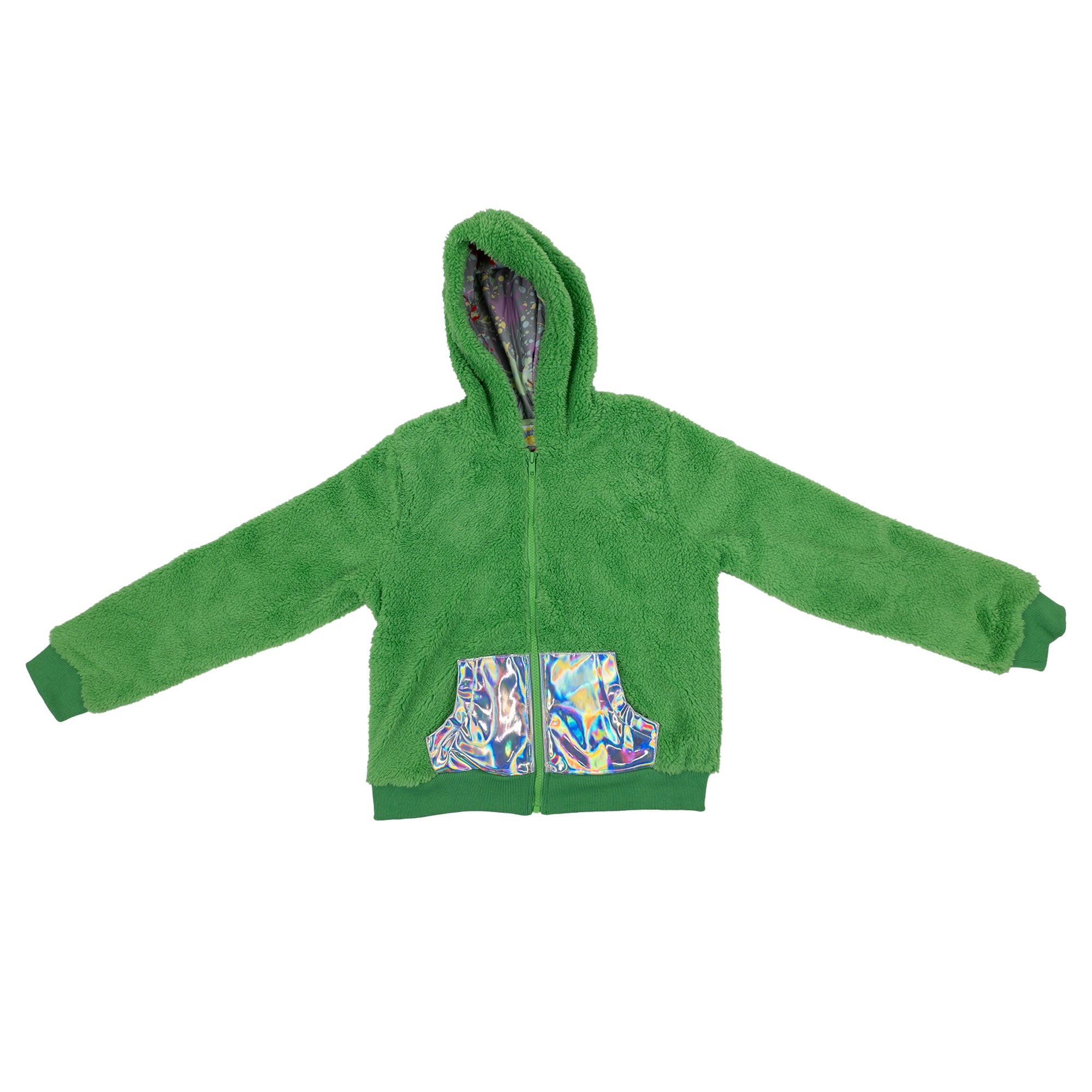 TELETUBBIES PREMIUM DIPSY ZIP-UP CHILD HOODIE - SIZE 5/6 - Image 3