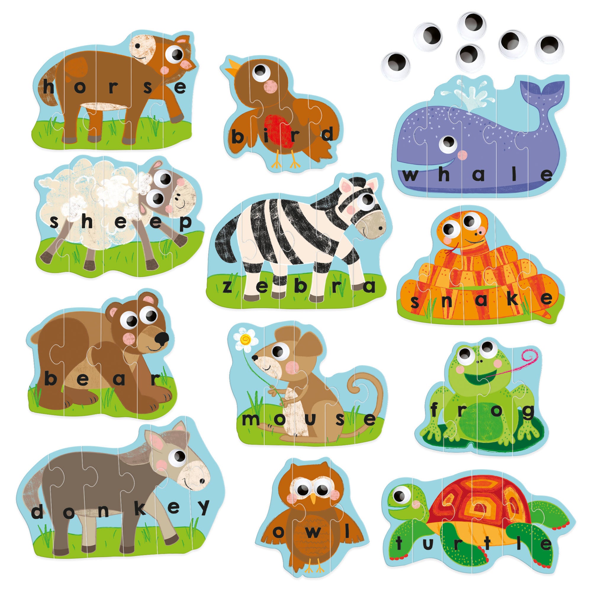 Headu My First Words - Self-Correcting Animal Puzzle Game - Image 2