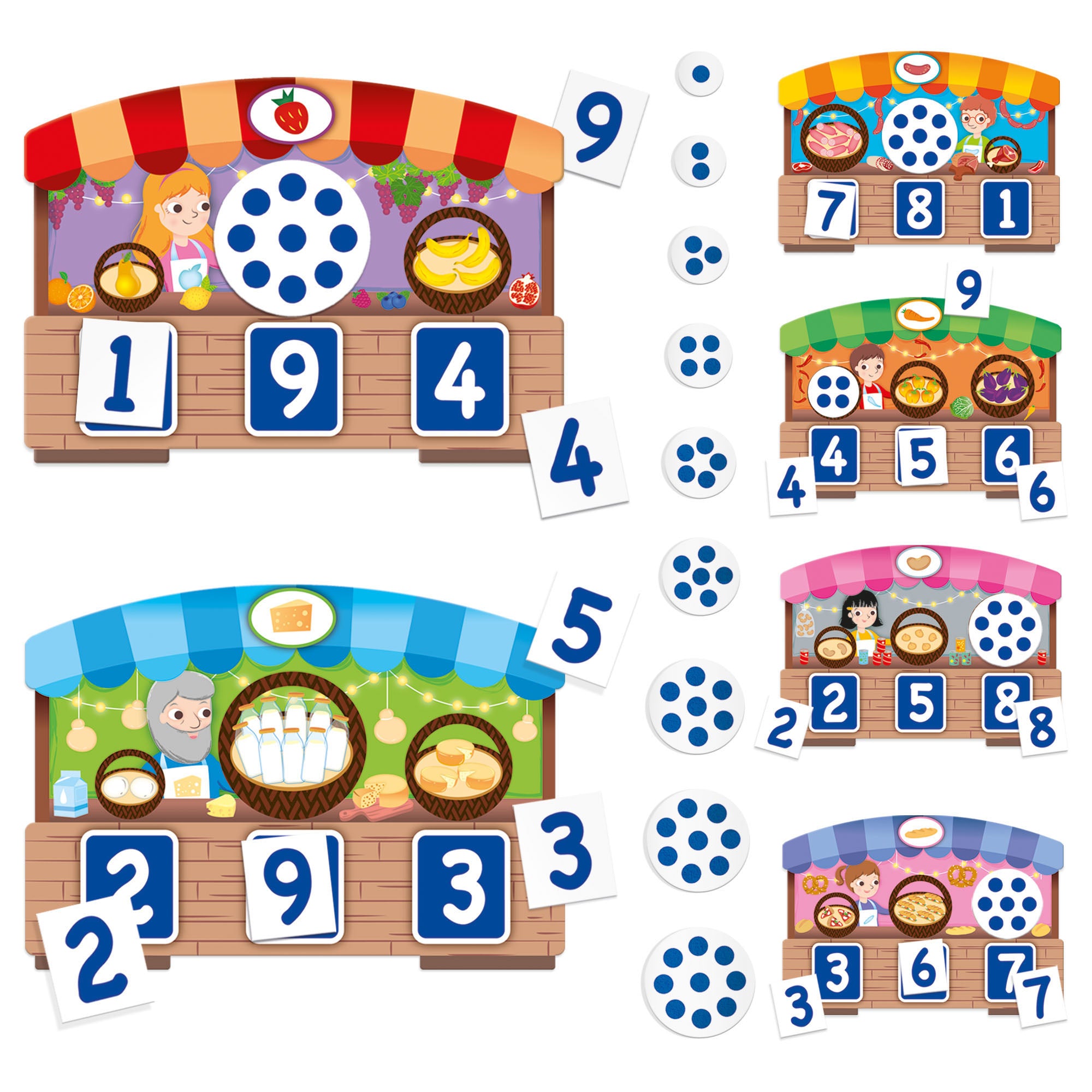 Headu 123 Montessori Touch Bingo - Interactive Counting Game - Image 2