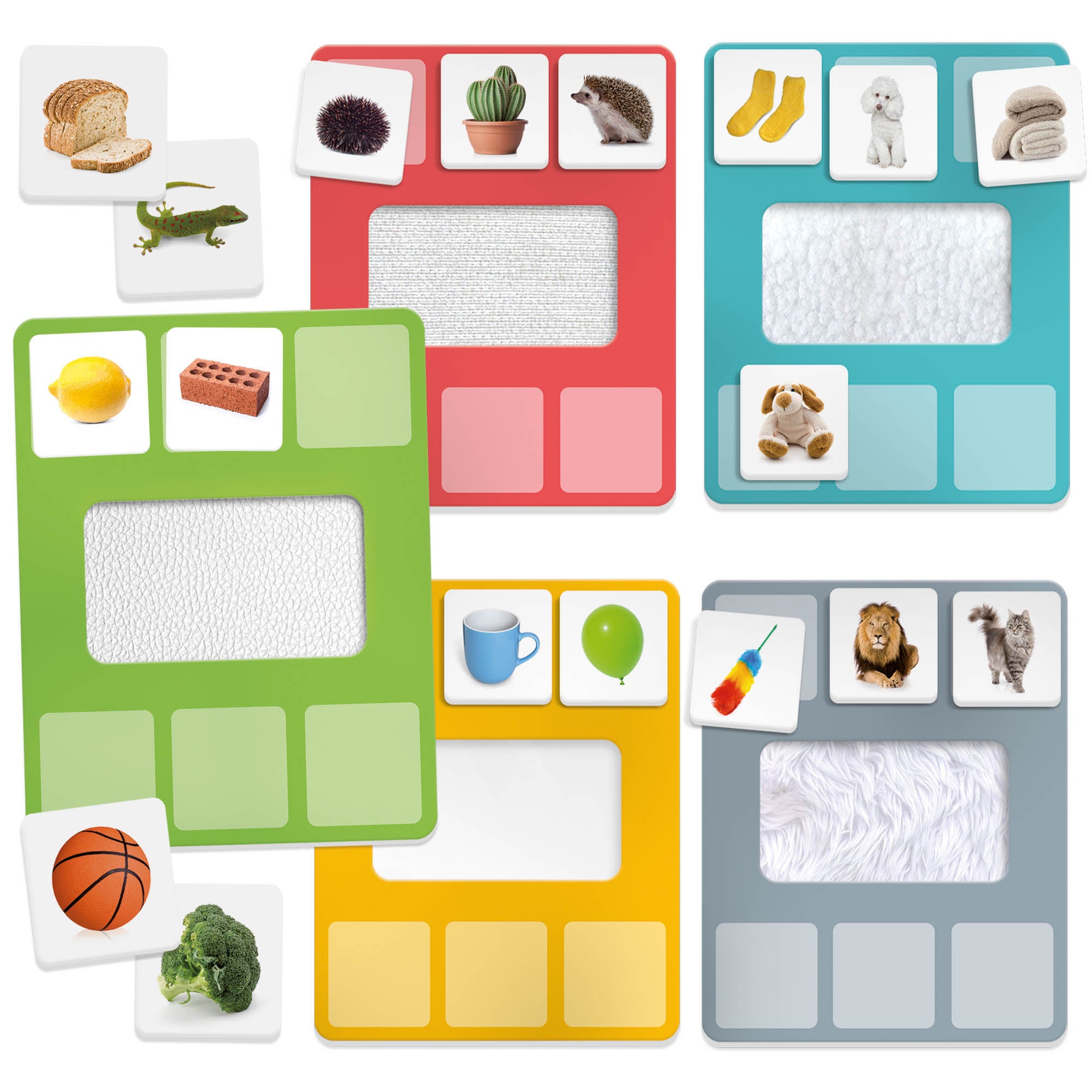 Headu Montessori My First Tactile Library - Sensory Exploration Game - Image 2