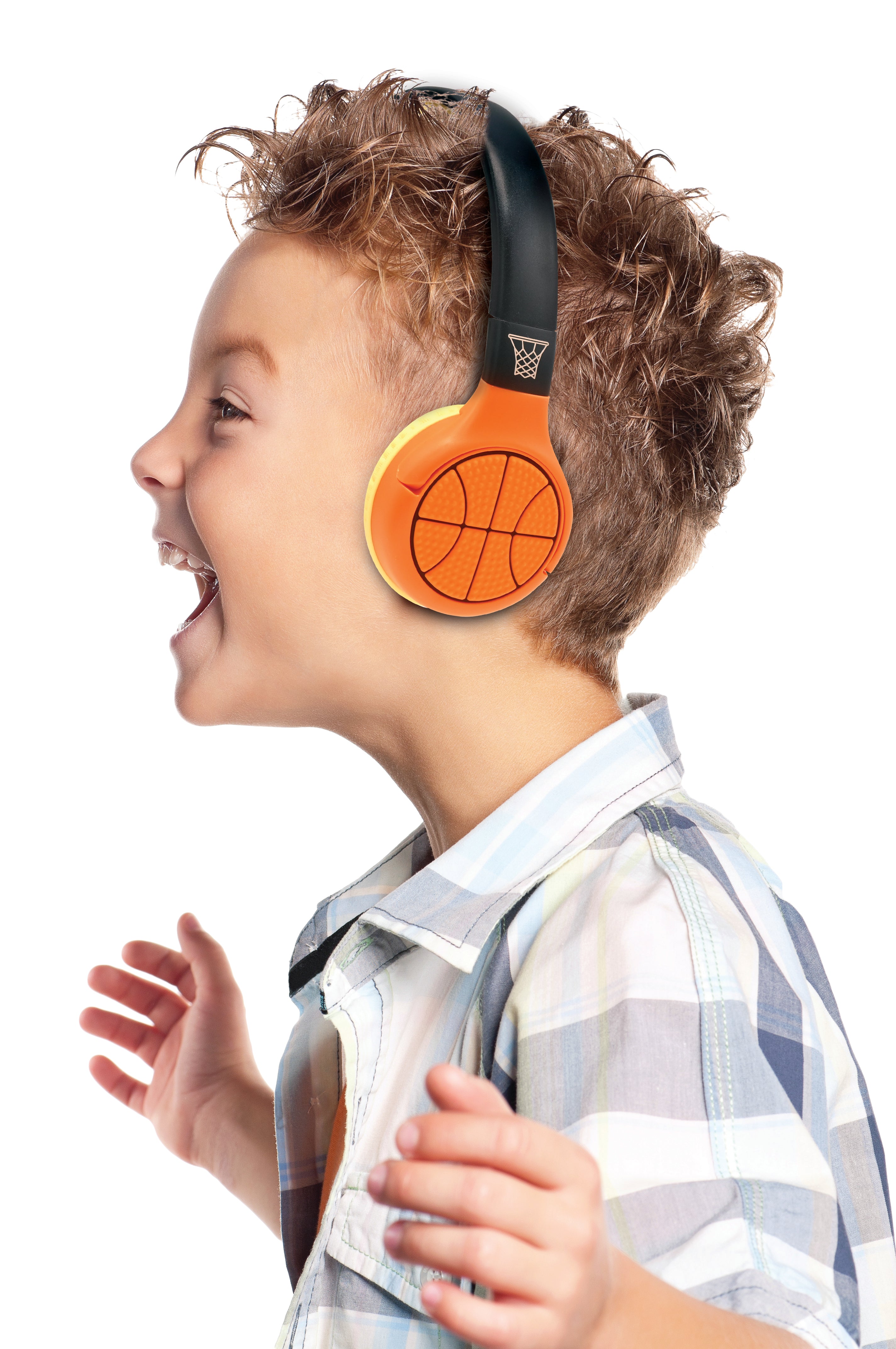 2 in 1 Bluetooth Foldable Basketball Design Headphones - Image 4