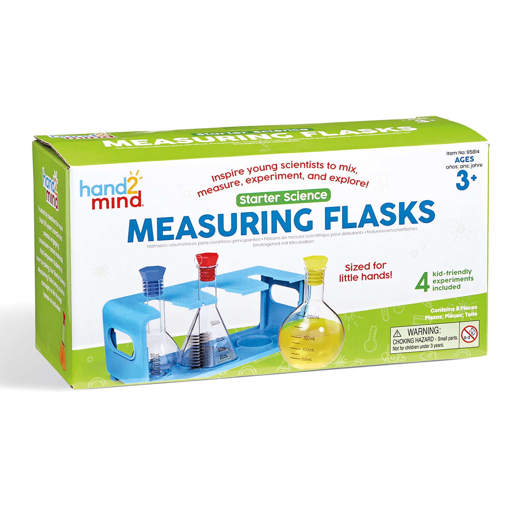 Hand2Mind Fun with Science Measuring Flask Set - Image 2