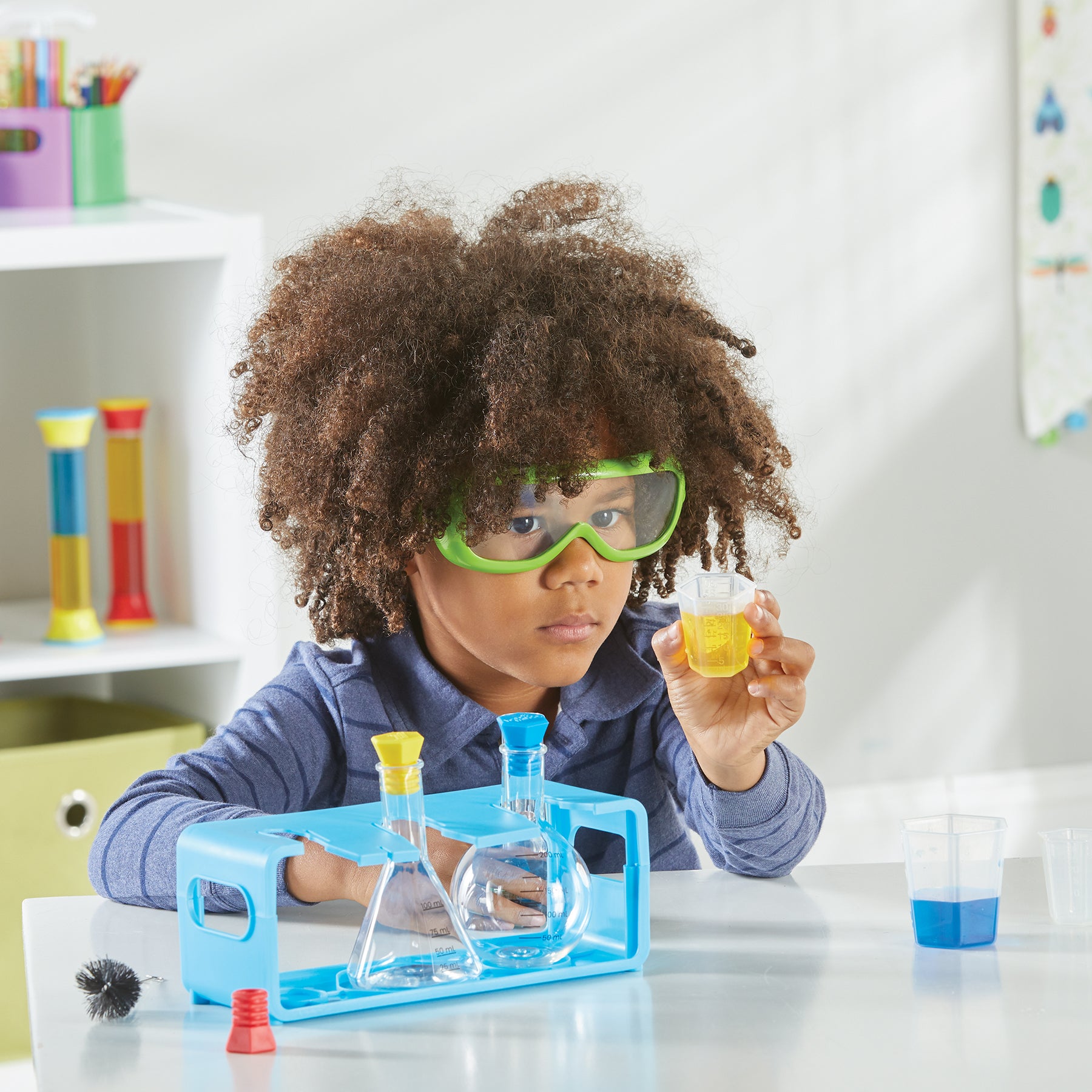 Hand2Mind Fun with Science Measuring Flask Set - Image 5