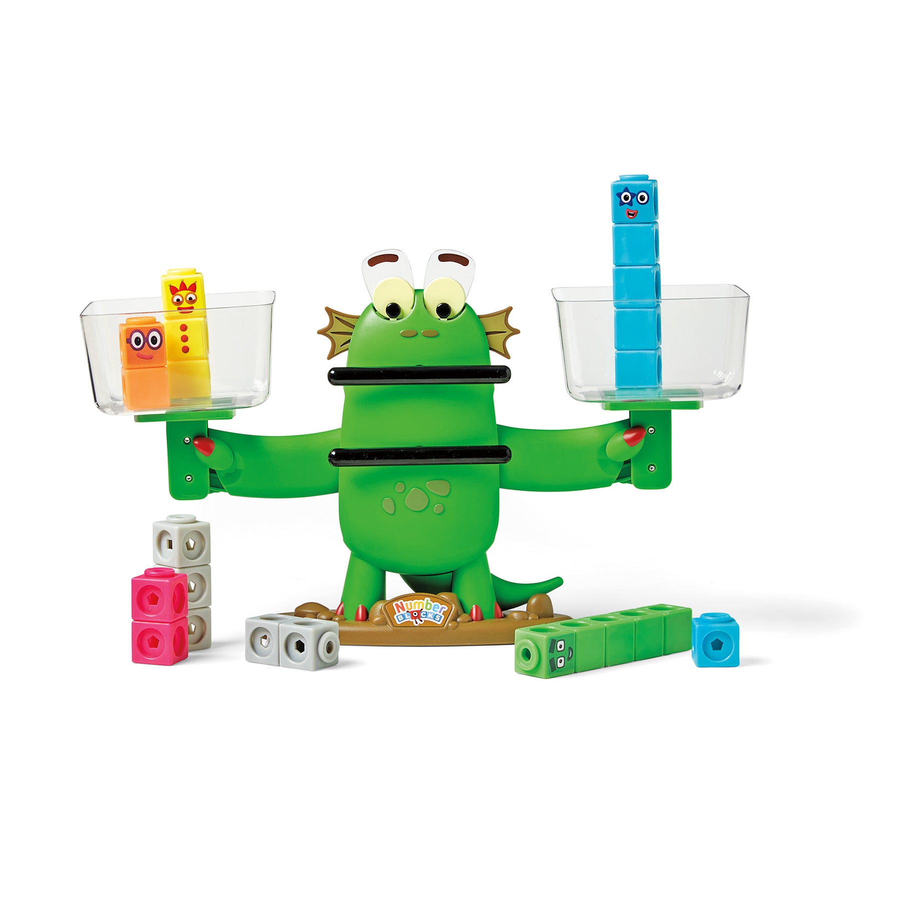 Hand2Mind Numberblocks Blockzilla Balance Activity Set - Educational Math Toy - Image 5