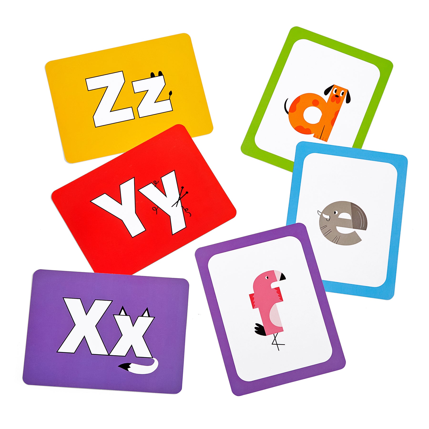 Hand2Mind Alphabet Picture Mnemonic Card Set - Early Literacy Learning Tool - Image 3