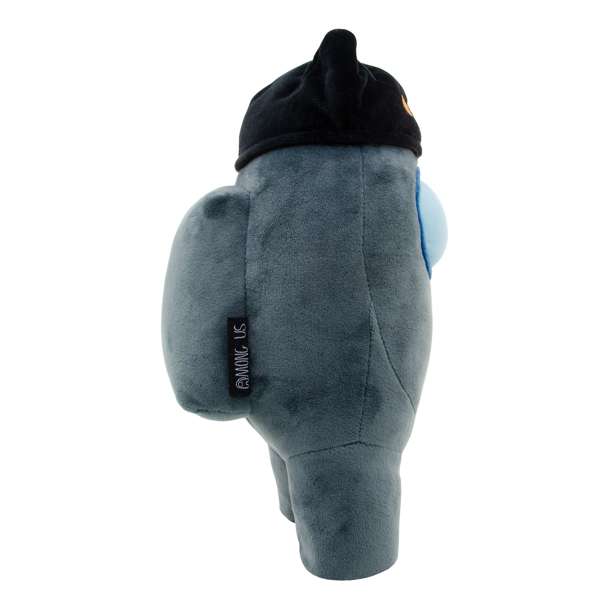 Alternative view of Yume Toys Among Us 12 inch Plush - Black with Cat Head Cap