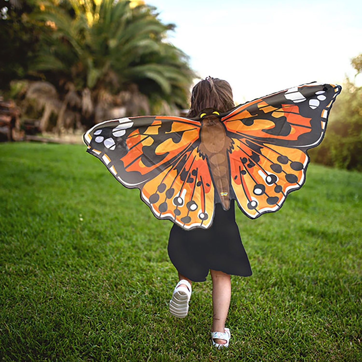 Insect Lore Vibrant Painted Lady Butterfly Wings for Kids, 3-Pack - Image 6