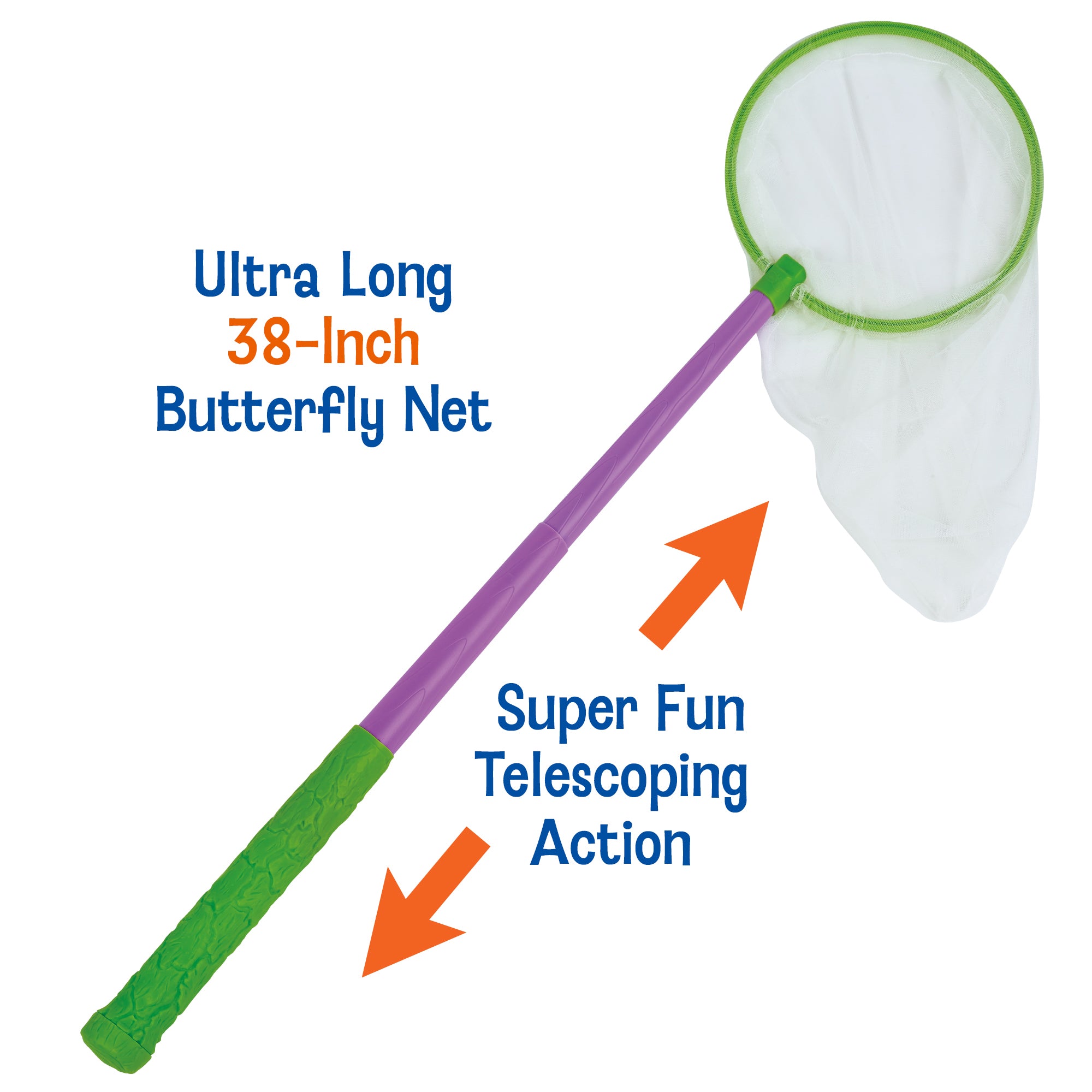 Alternative view of Insect Lore Extend.A.NET Ultra Colorful Butterfly Catcher