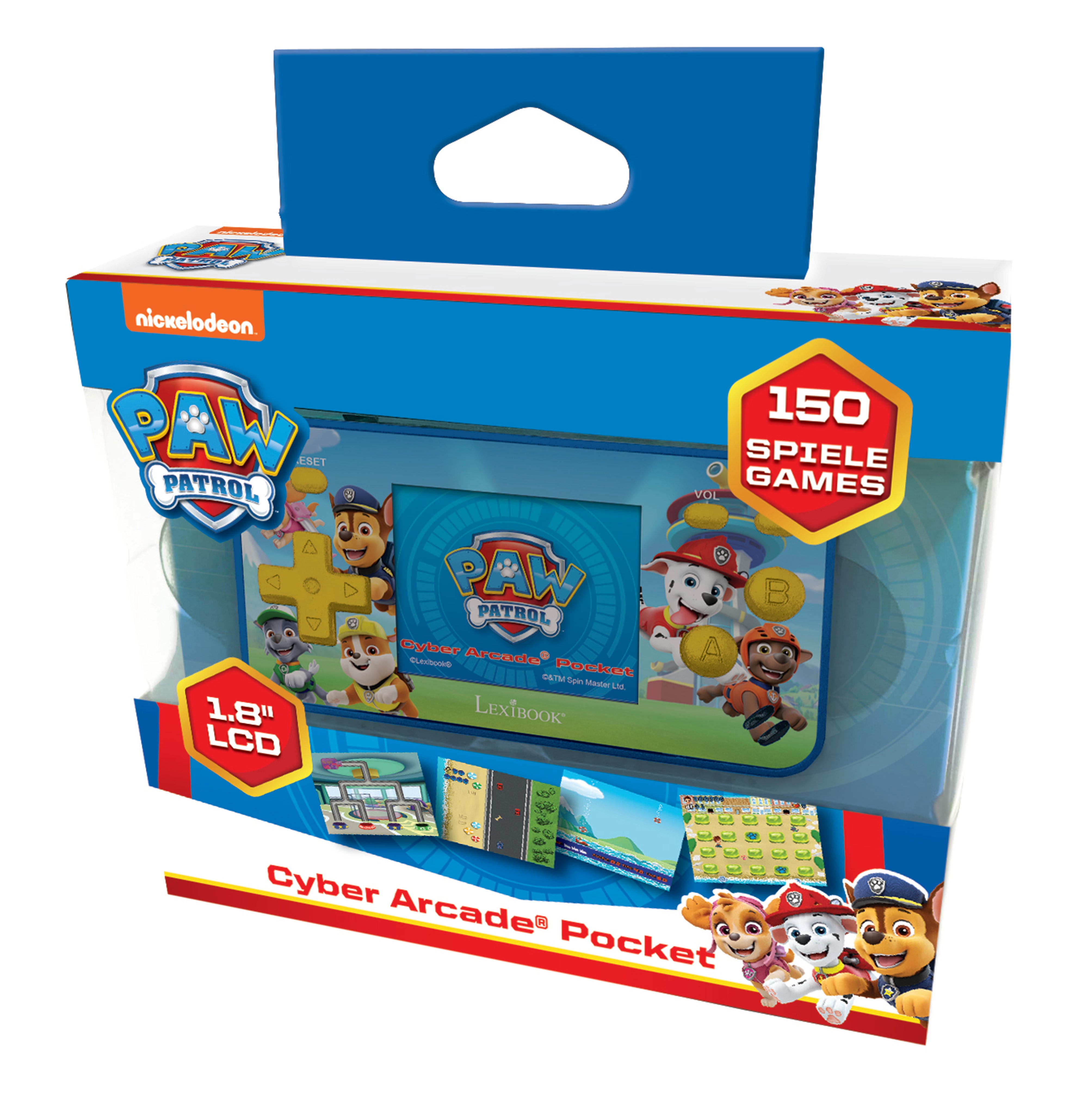 Alternative view of Paw Patrol Handheld Console Cyber Pocket Arcade
