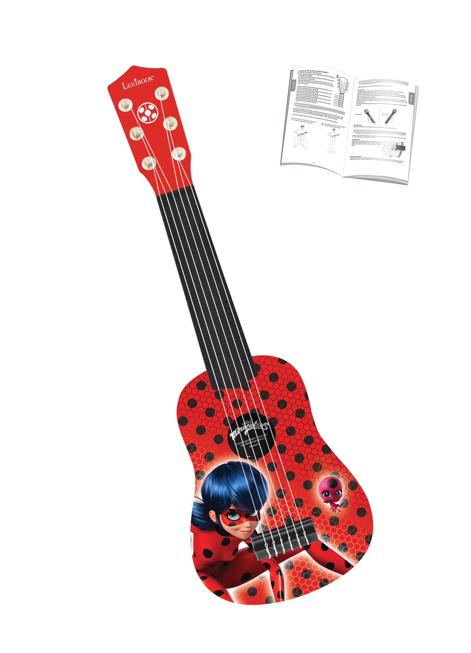 Miraculous Ladybug My First Guitar - 21'' Toy Instrument - Image 4