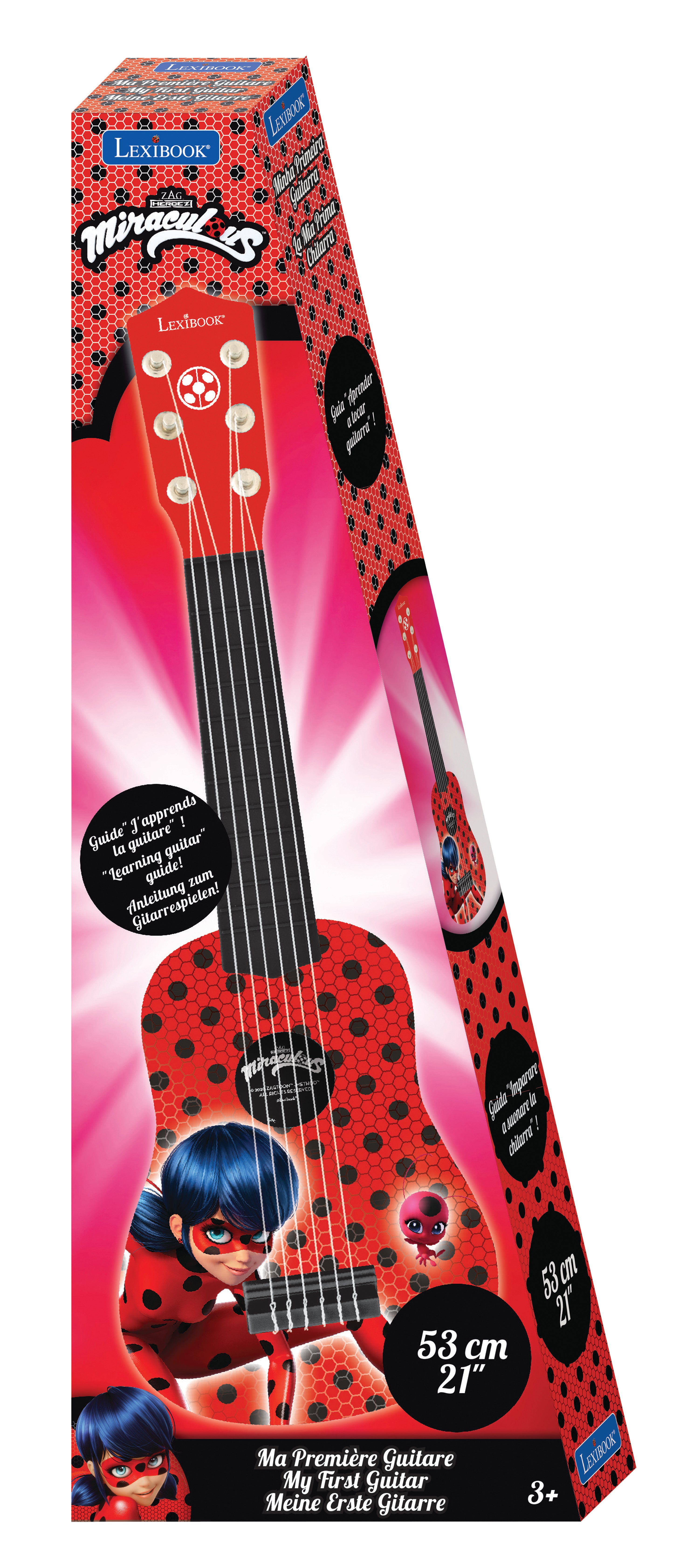 Miraculous Ladybug My First Guitar - 21'' Toy Instrument - Image 3