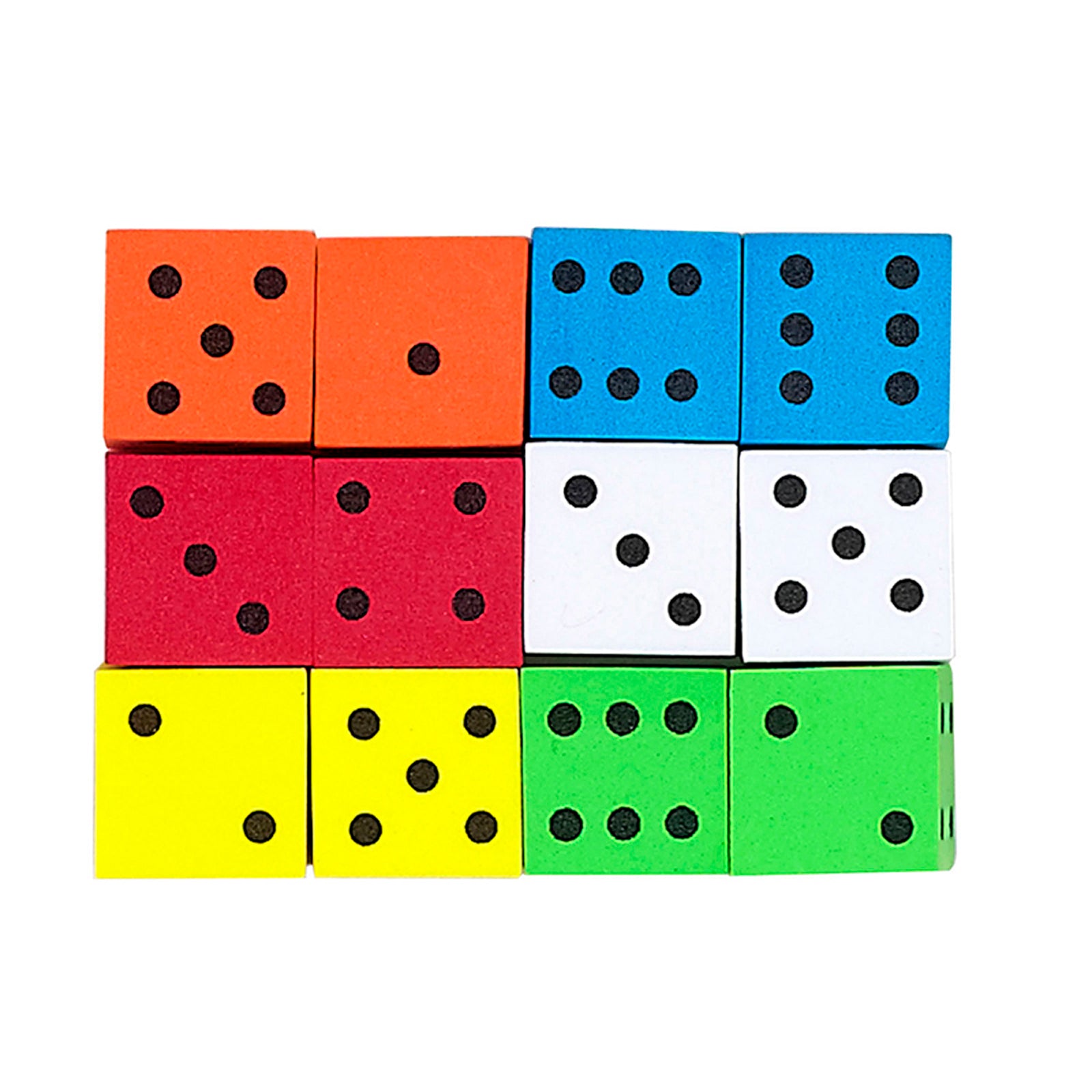 Alternative view of Koplow Games Colorful 16mm Foam Dice - 72 Pack Assortment