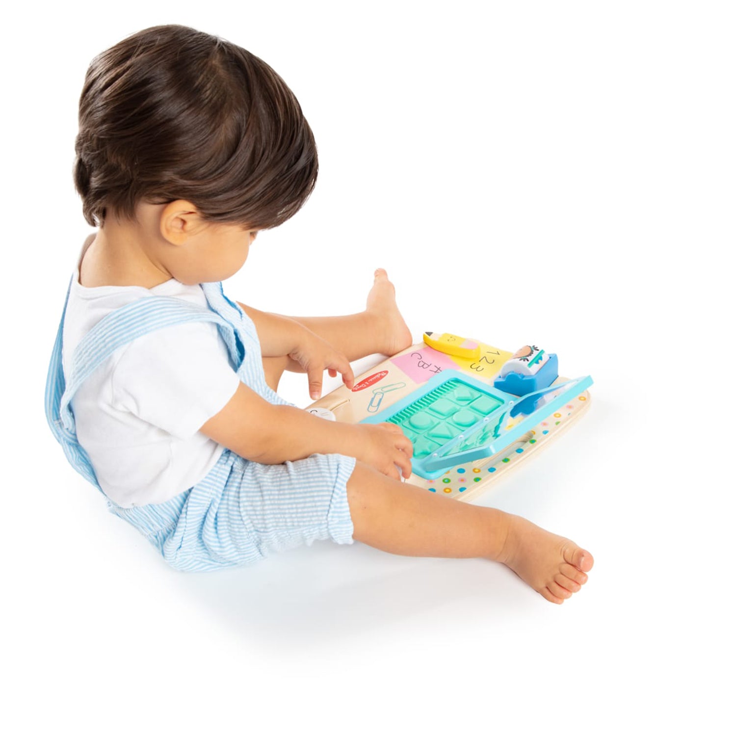 Melissa & Doug Work & Play Desktop Activity Board - Interactive Toddler Toy - Image 5