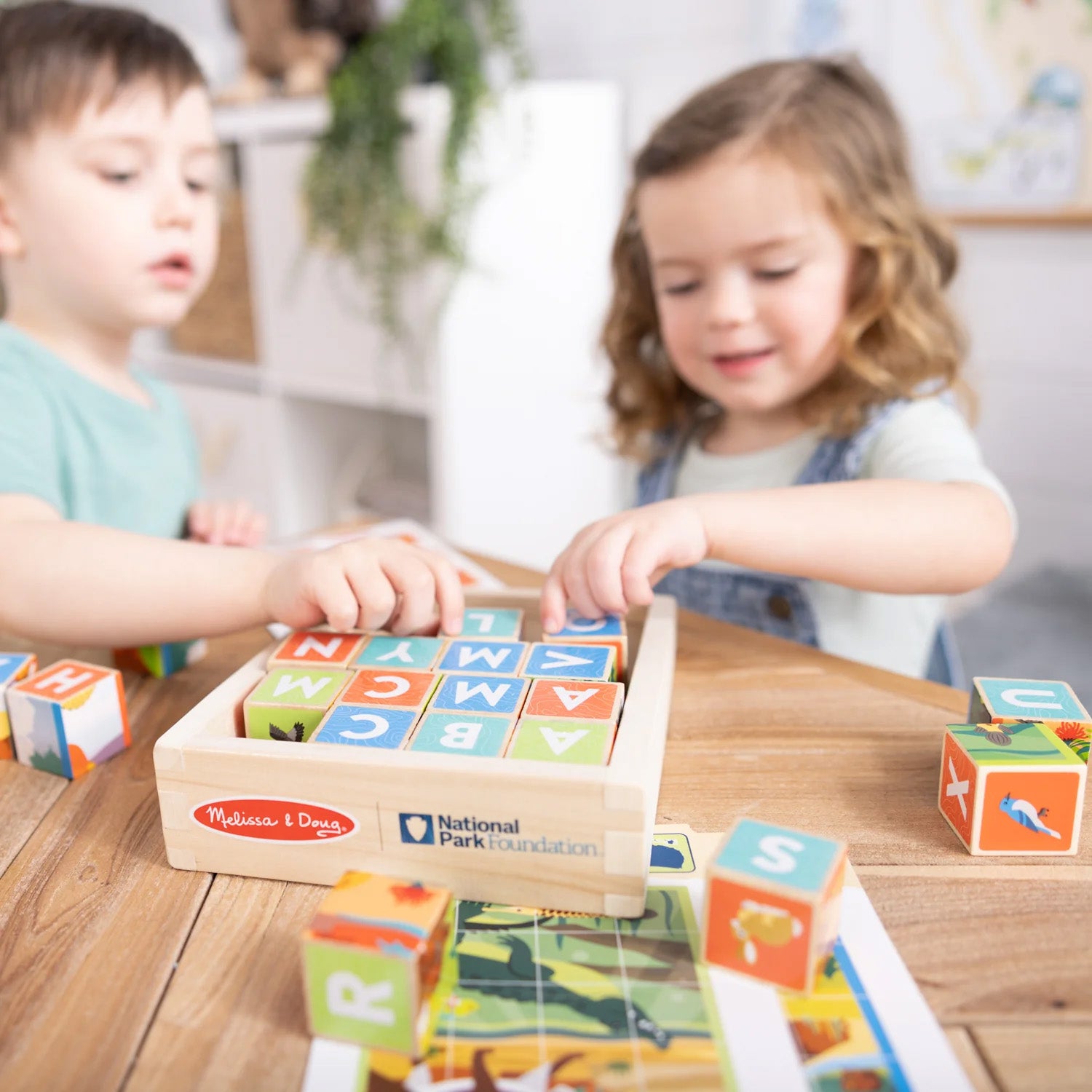 Melissa & Doug National Parks 24 pc Wooden Cube Puzzle - Image 5