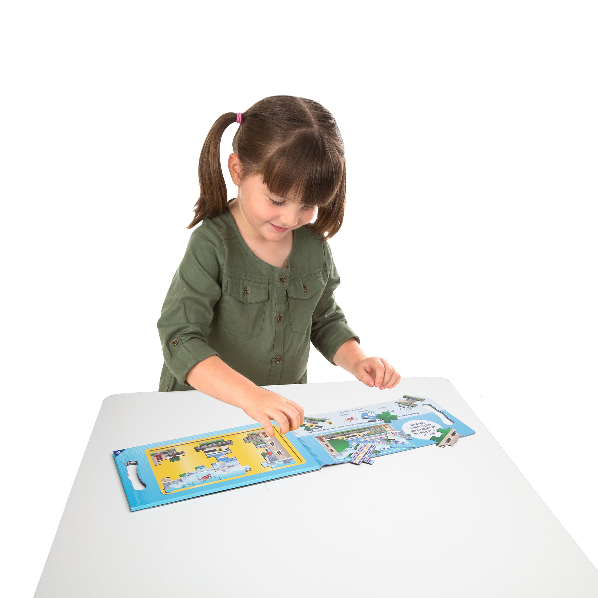 Melissa & Doug Vehicles Magnetic 2 Pack Jigsaw Puzzles - 15 pc - Image 7