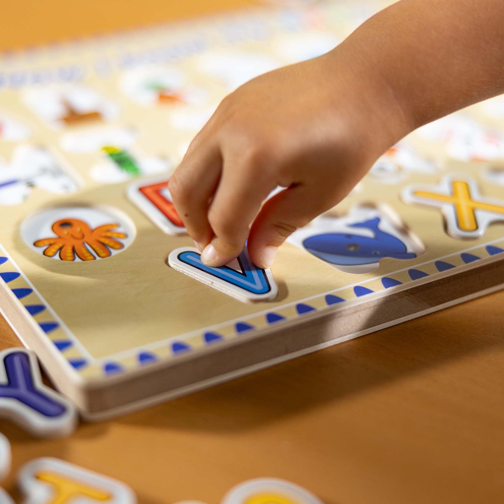 Melissa & Doug Alphabet Sound Puzzle - Vibrant 26-Piece Learning Toy - Image 5