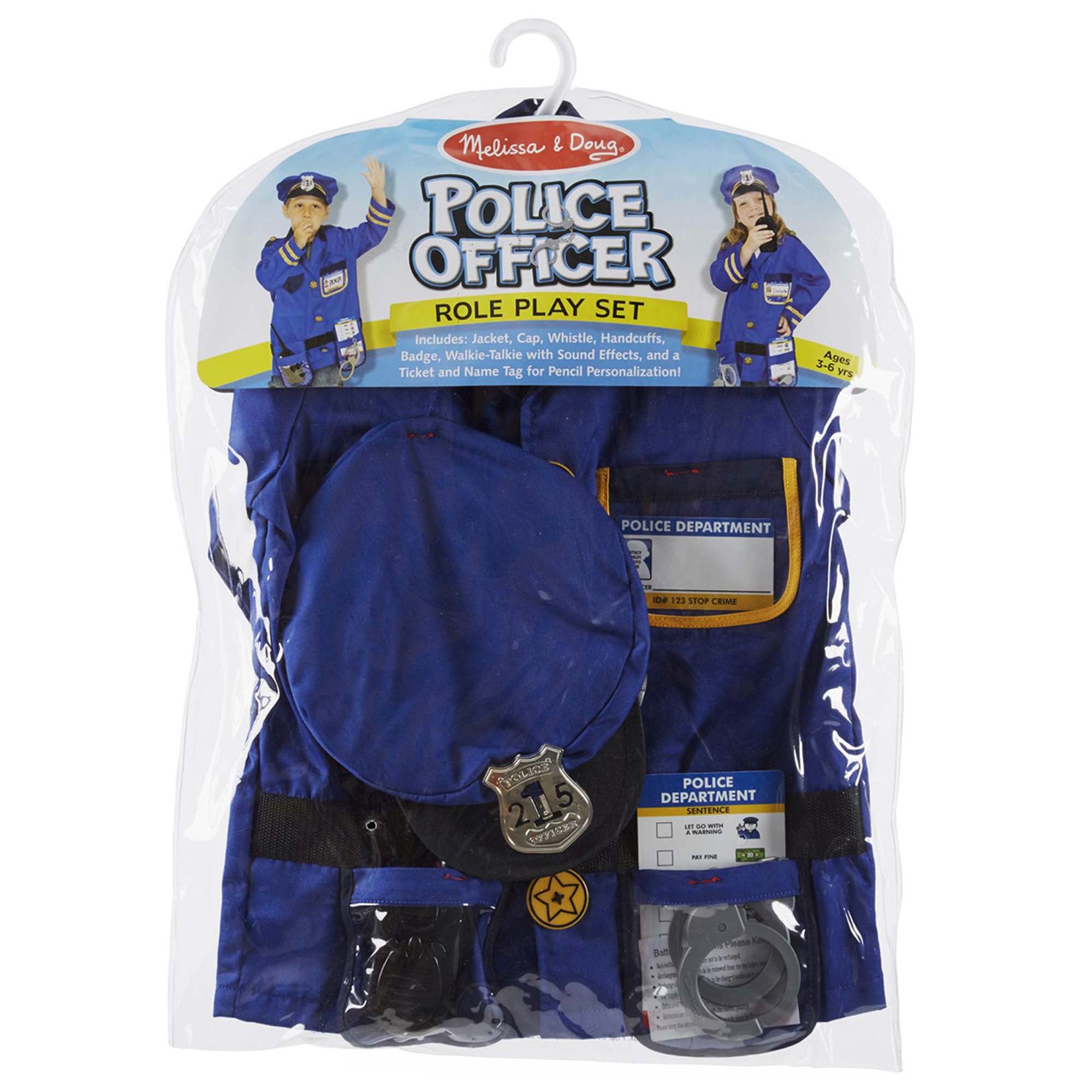 Alternative view of Melissa & Doug Police Officer Role Play Costume Set - Ages 3-6