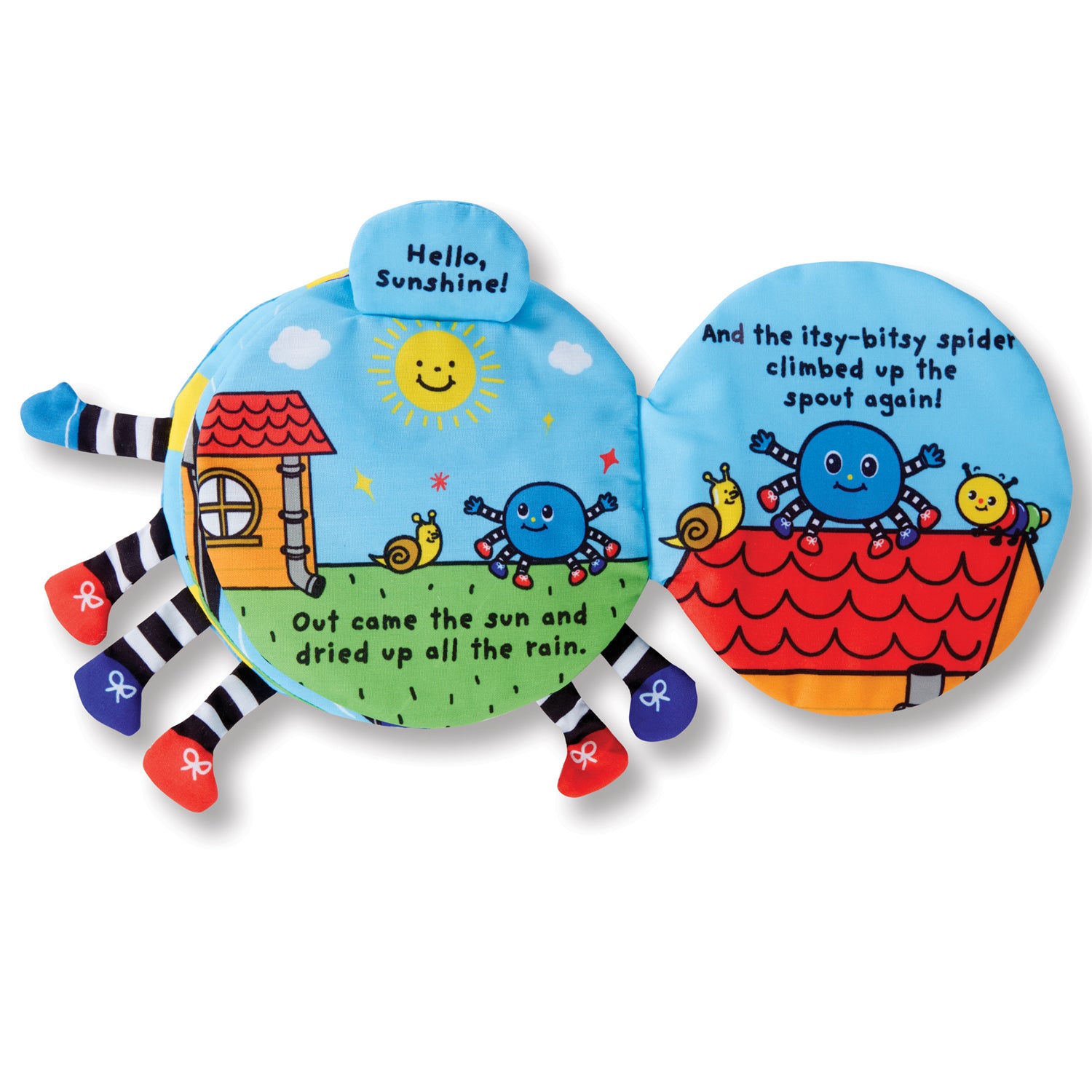 Alternative view of Melissa & Doug Itsy-Bitsy Spider Soft Cloth Book