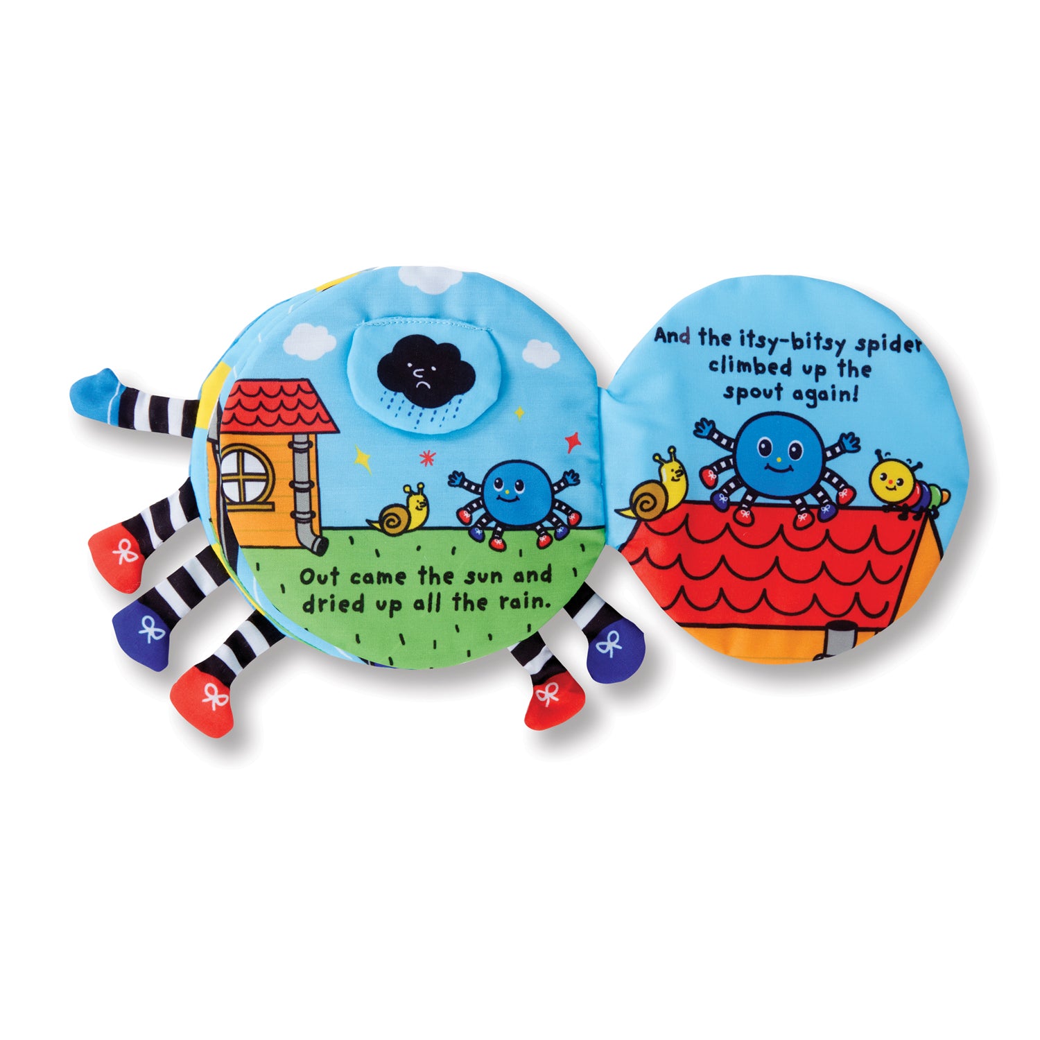 Melissa & Doug Itsy-Bitsy Spider Soft Cloth Book - Image 5